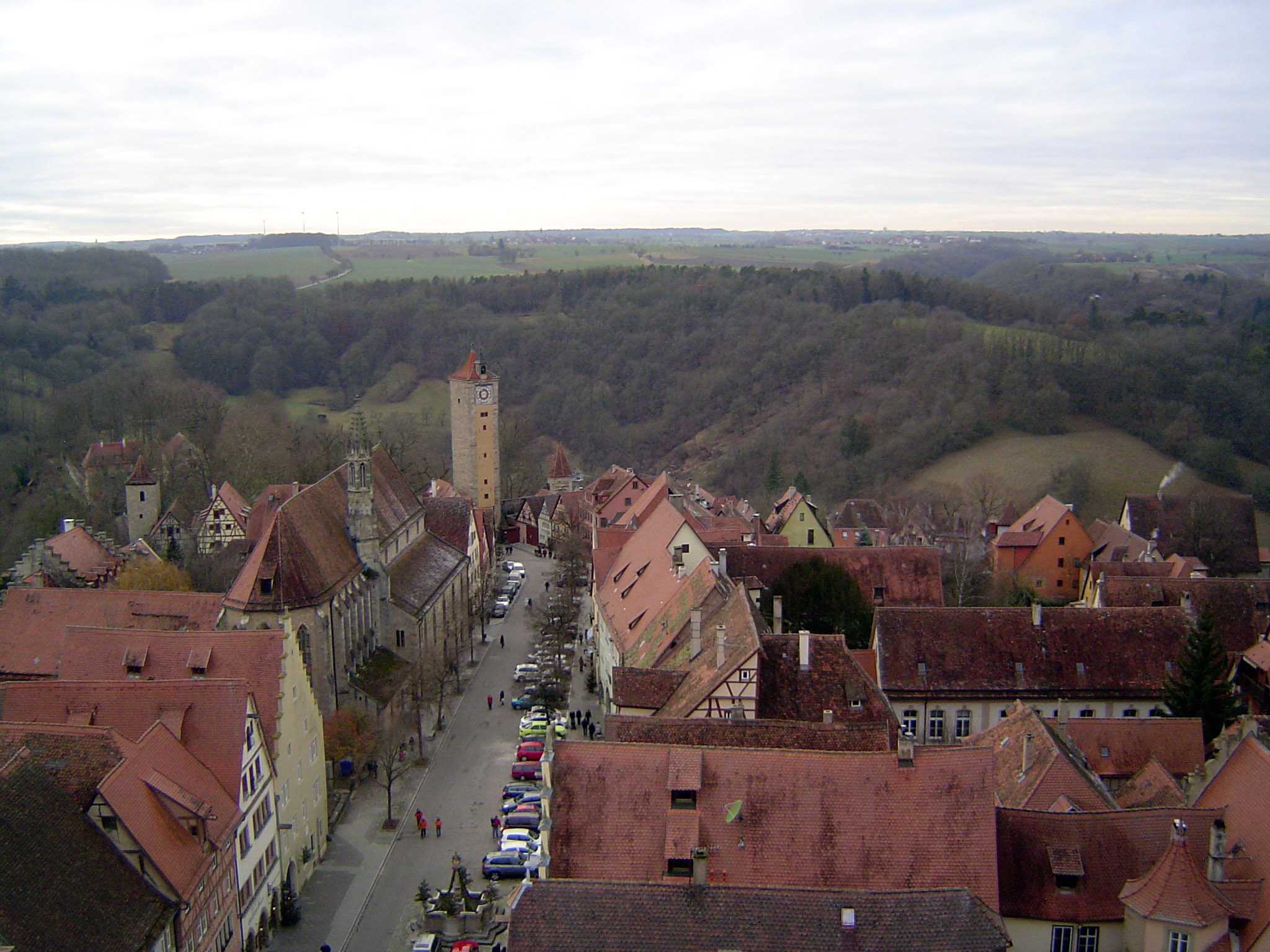 In 1963, Erich Maria Remarque wrote of a post-war visit: "I came to Rothenburg. And here was suddenly peace. The town stood there as always