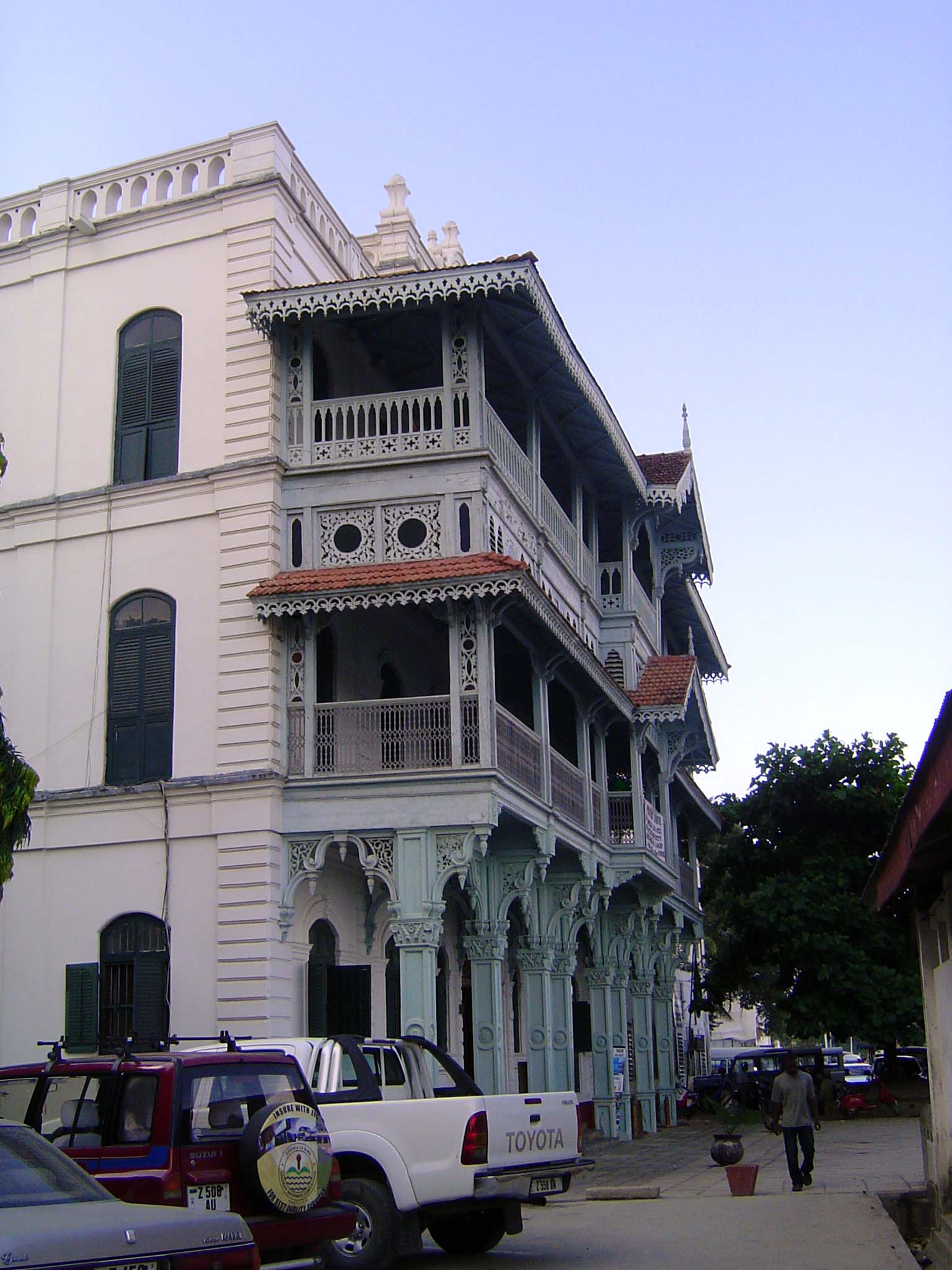 Still farther along the waterfront from the two palaces we've just seen, this is the city's most exuberant building. Conceived as a hospital