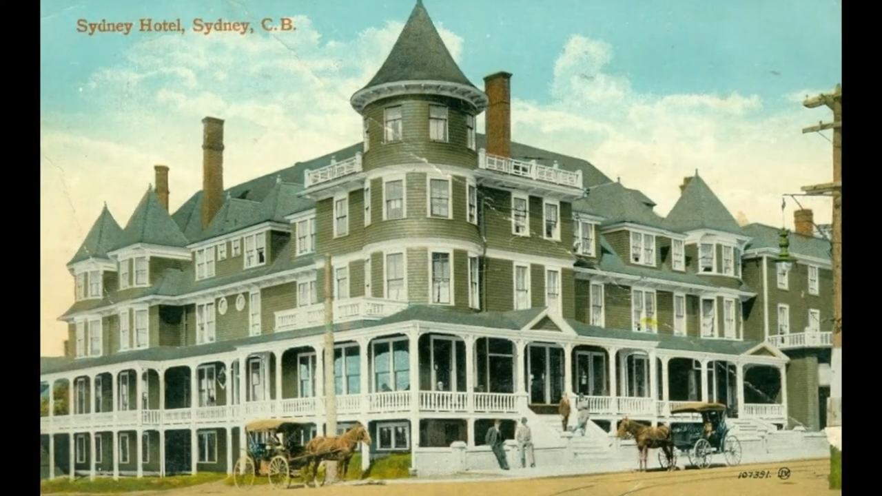 It's the Sydney Hotel, which opened in 1894 with hot and cold running water in the guestrooms.  Electric lights, too.