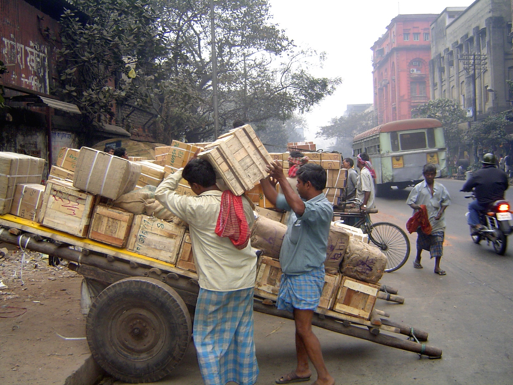 Freight handling.