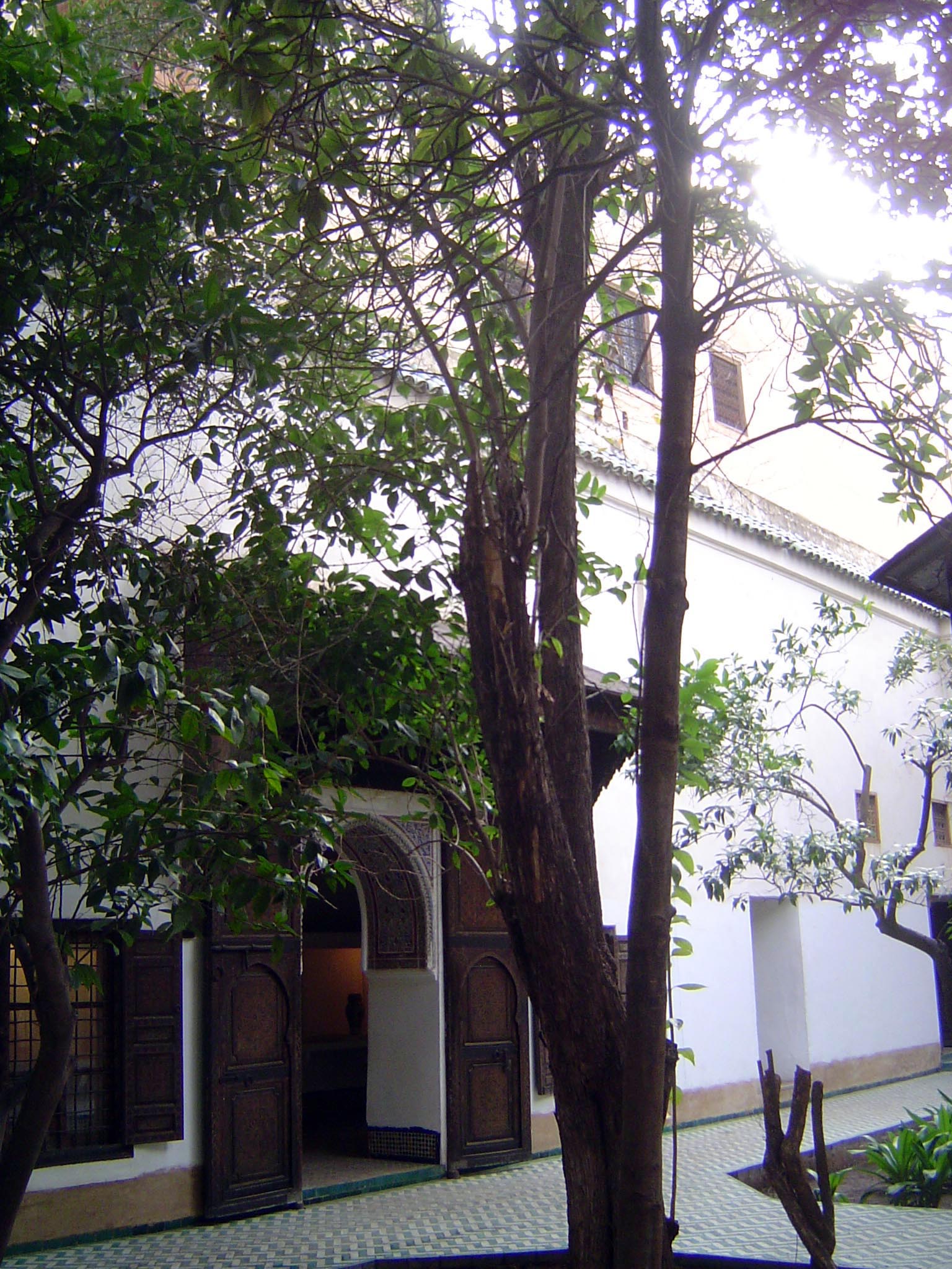 The most spectacular part of the house is upstairs.