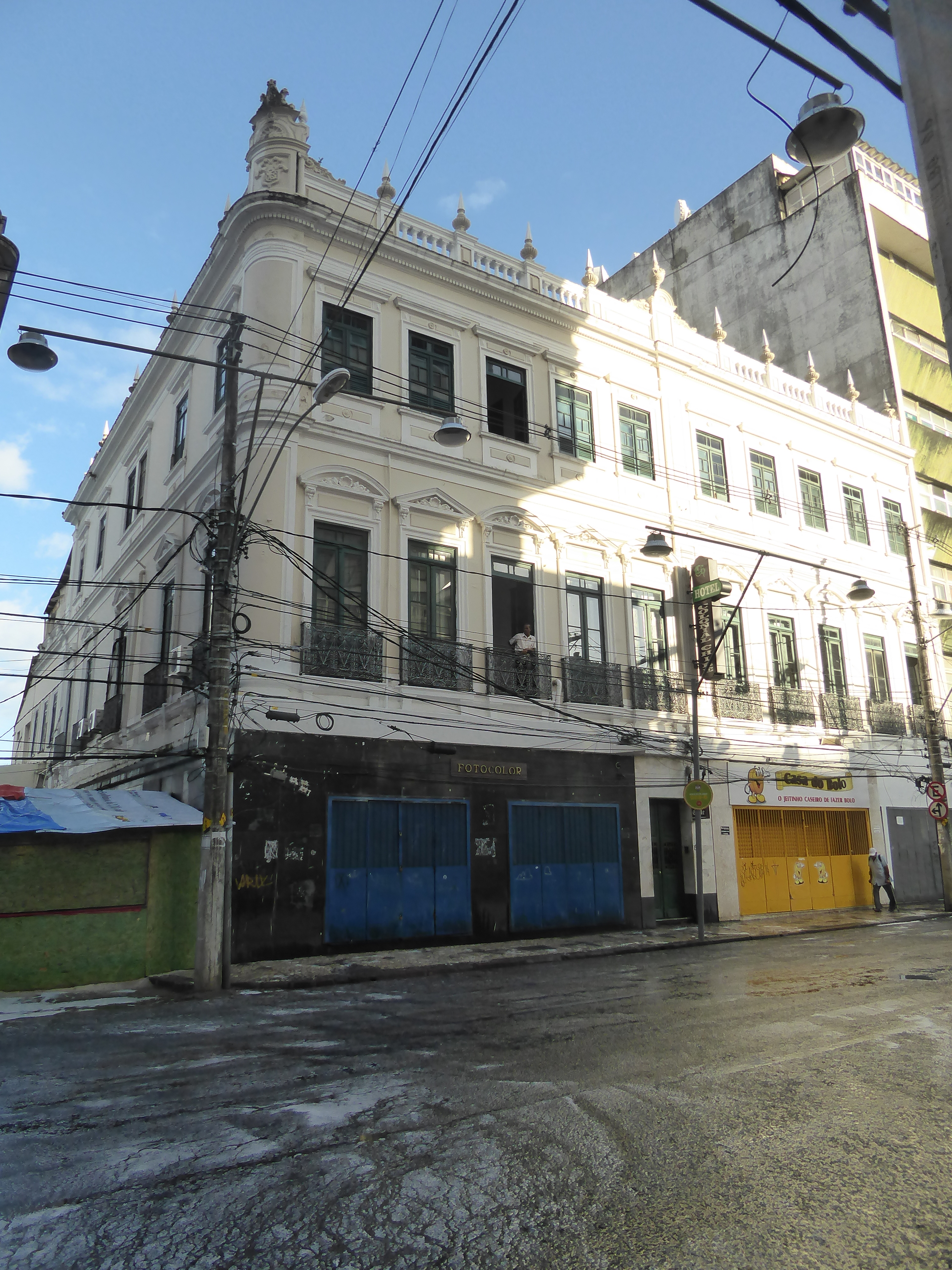 Also close to the Rio Branco Palace, this is the Hotel Colonial Chile, named to honor the Chilean fleet anchored here in 1902. This was the