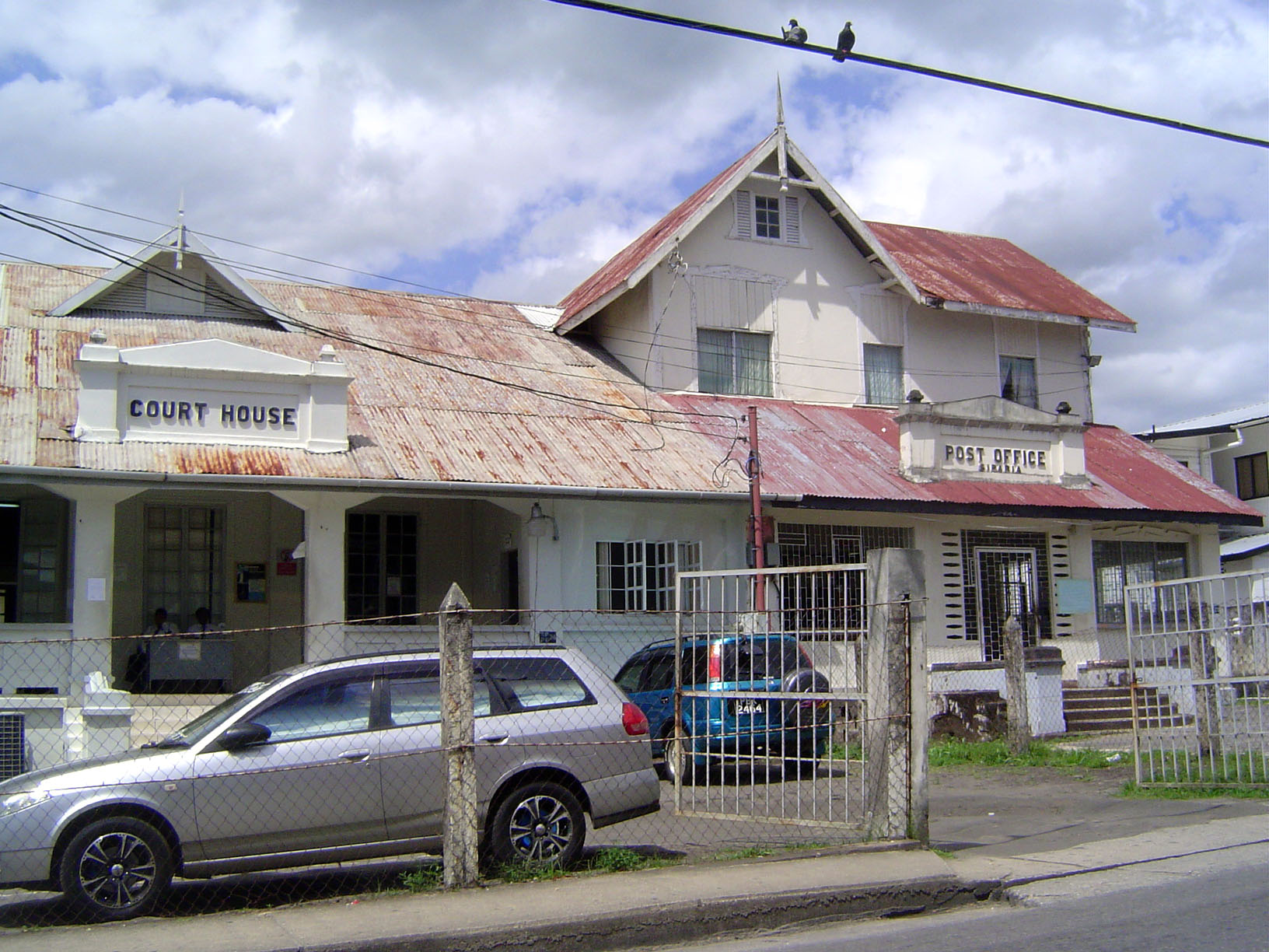 British colonial offices at Siparia, south of San Fernando.