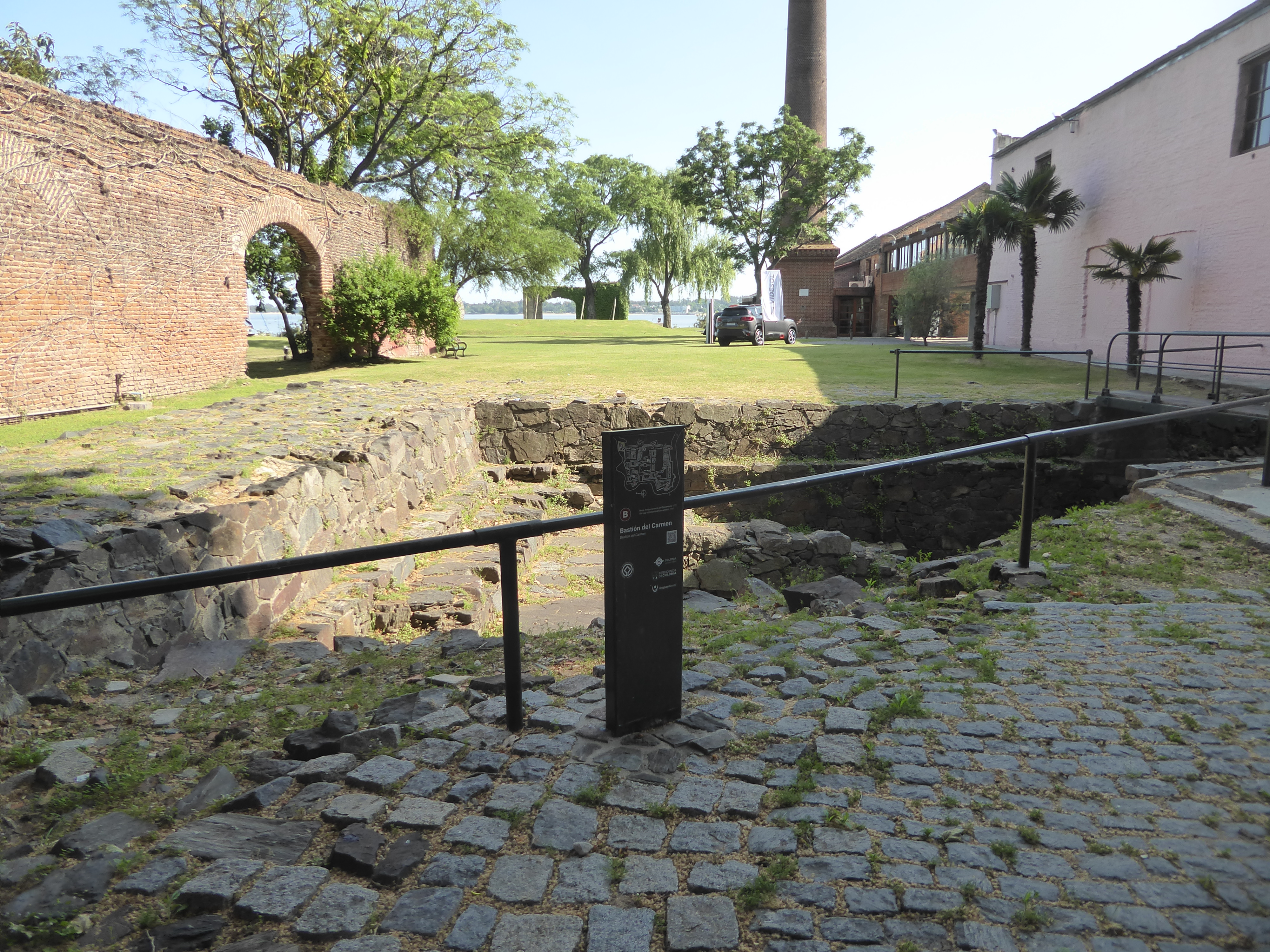 More of the original fortifications.