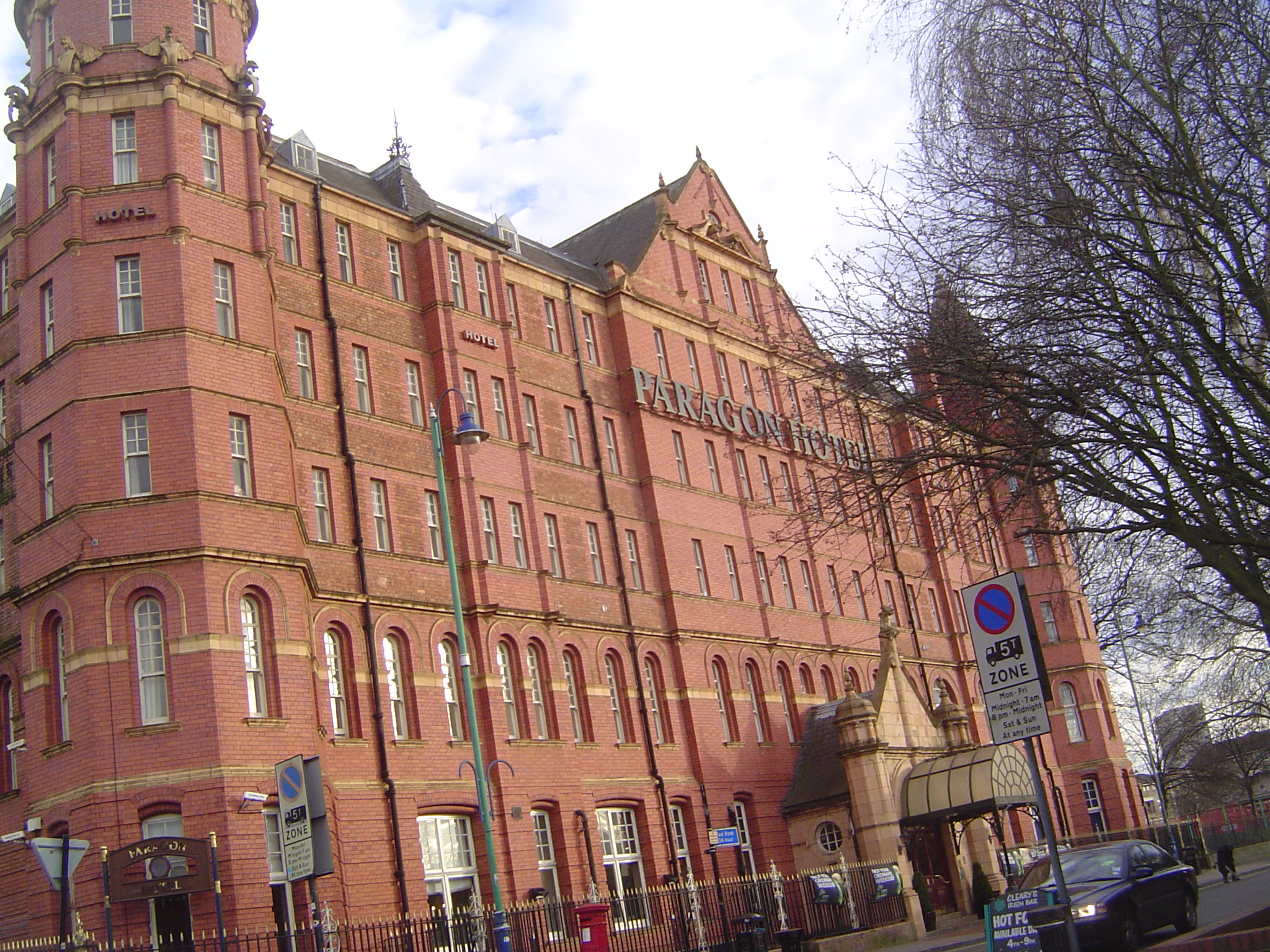 Where would the workers live? One answer was this, the Rowton House for Working Men, opened in 1903 and only recently converted to a hotel.