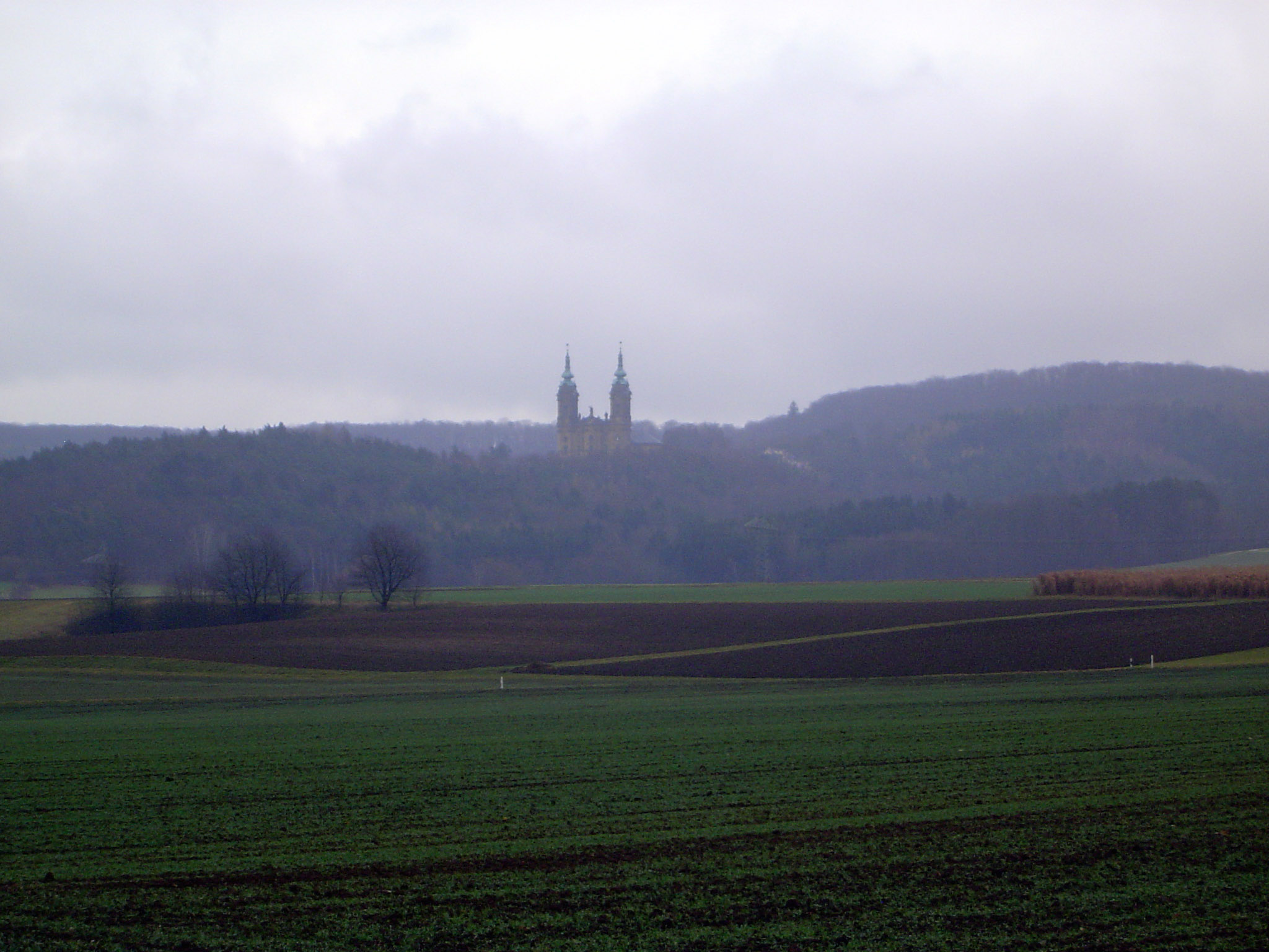 And so to Vierzehnheiligen, built 1743-72 on the supposed site where a shepherd saw a vision of the Christ Child surrounded by 14 saints app