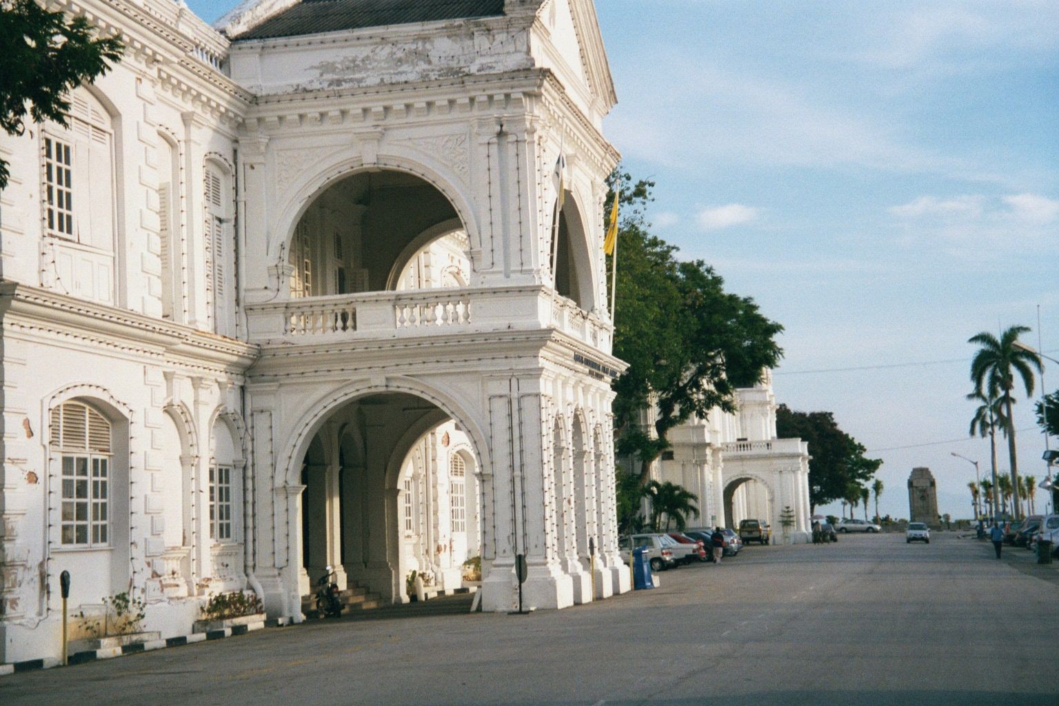 On the west side of Fort Cornwallis there is a park once known to the British as the Esplanade and to residents today as the padang. On its