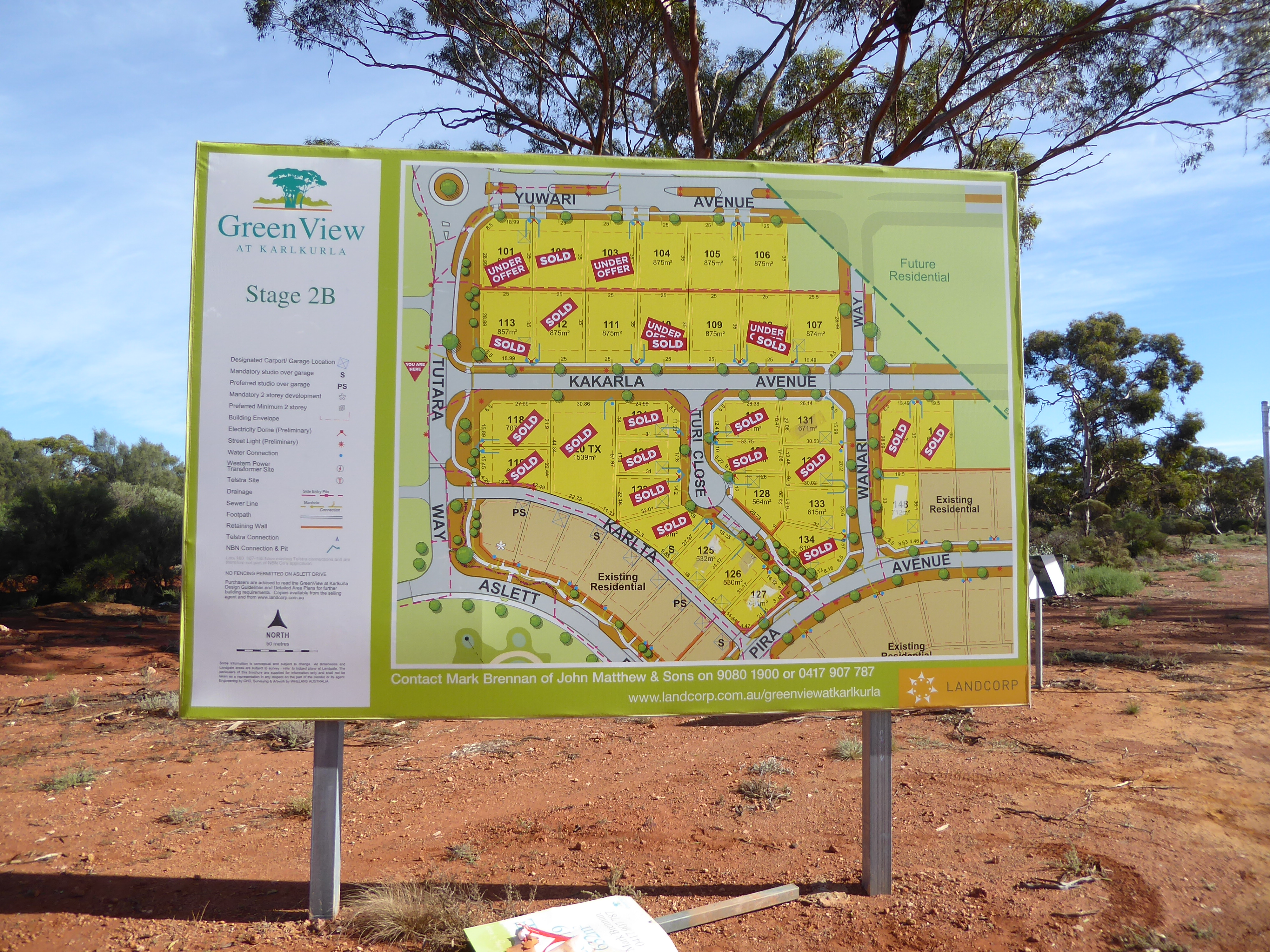There are few if any new houses in Coolgardie, but it's a different story back in Kalgoorlie.