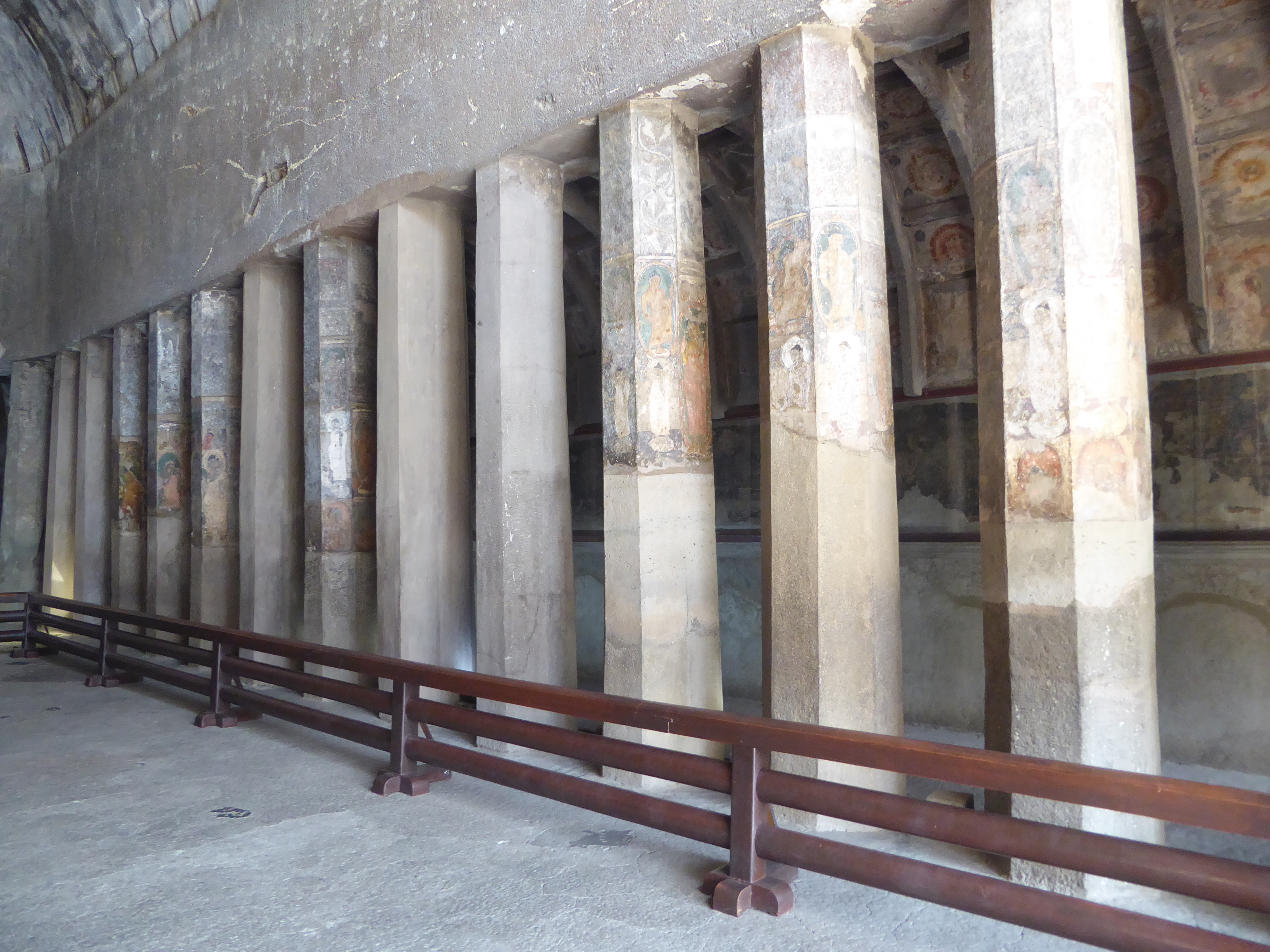 Right side of the hall. Now hang onto your hat, because we'll switch to the Mahayana version of the chaitya.