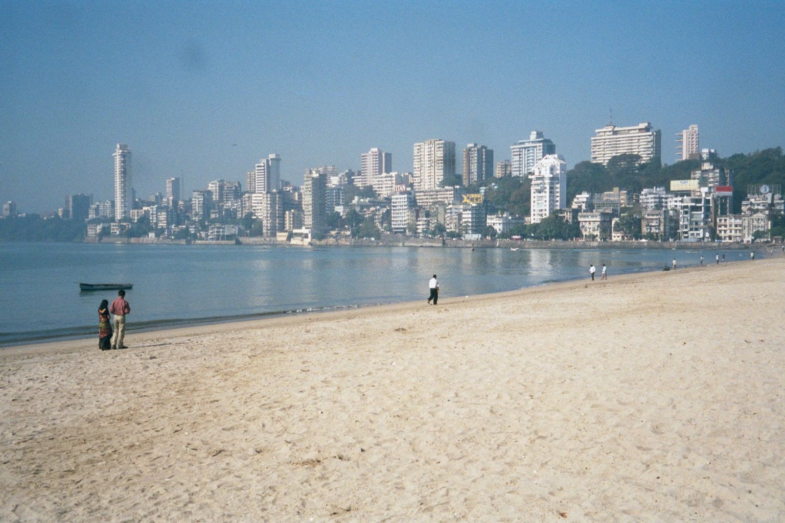 Over on the moneyed side of town, here's Back Bay, with Malabar Hill.