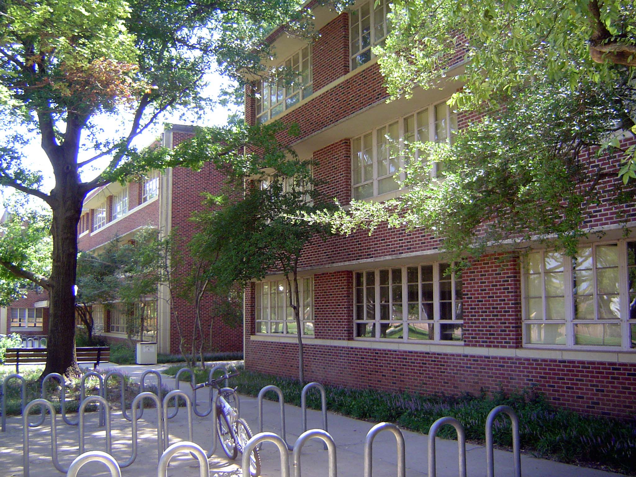 Other Kamphoefner children: Gittinger and Kaufman halls, classroom buildings from the early '50s.