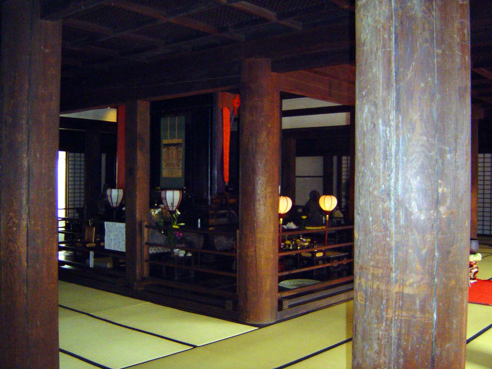 The interior.