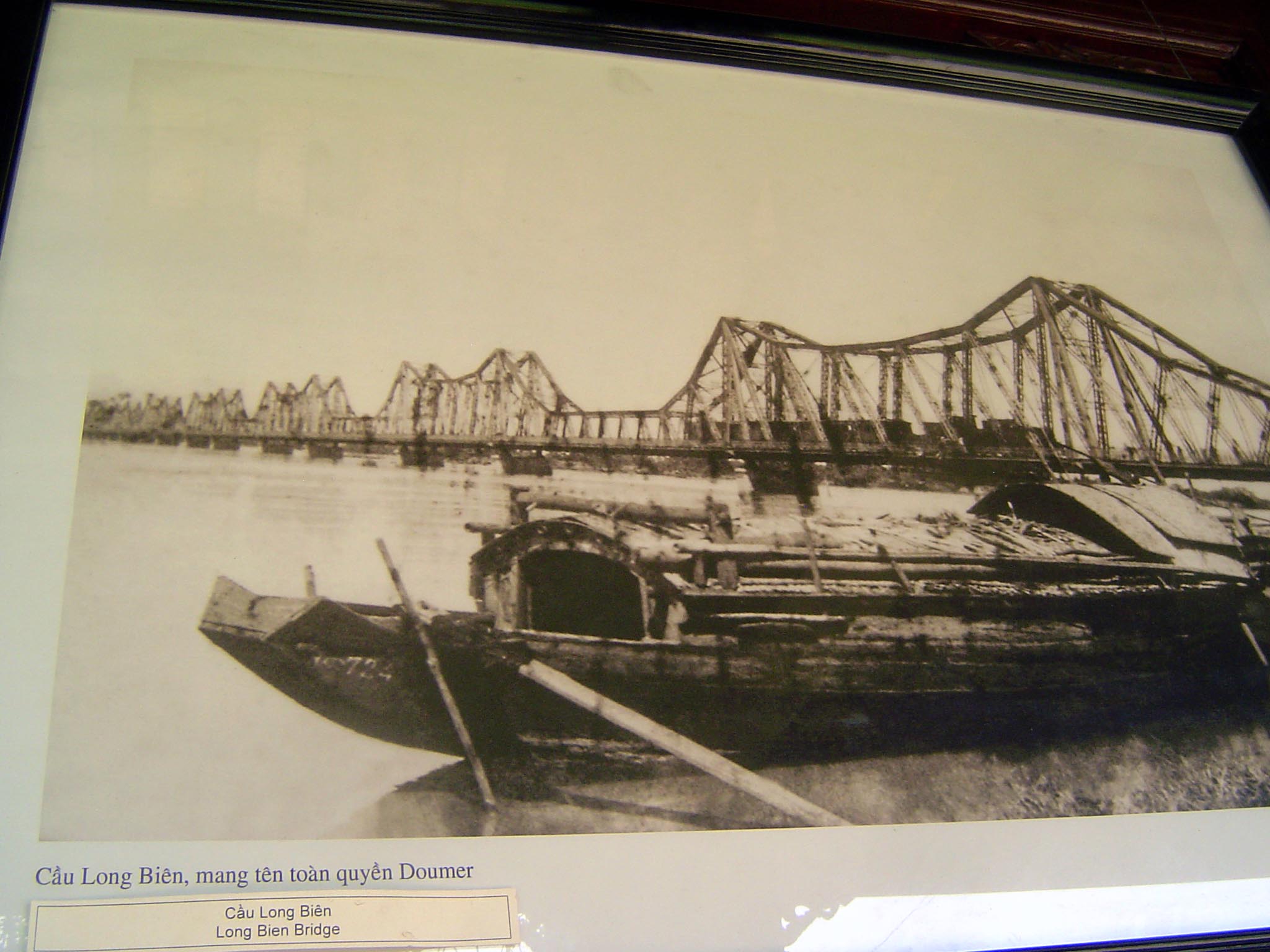 The bridge as it appeared long ago.