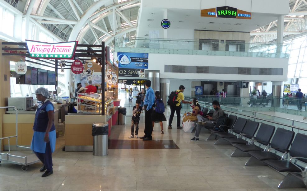 The convention is that you can tell how a country is doing just be looking at its airports. Here's Chennai's, pretty much up to internationa