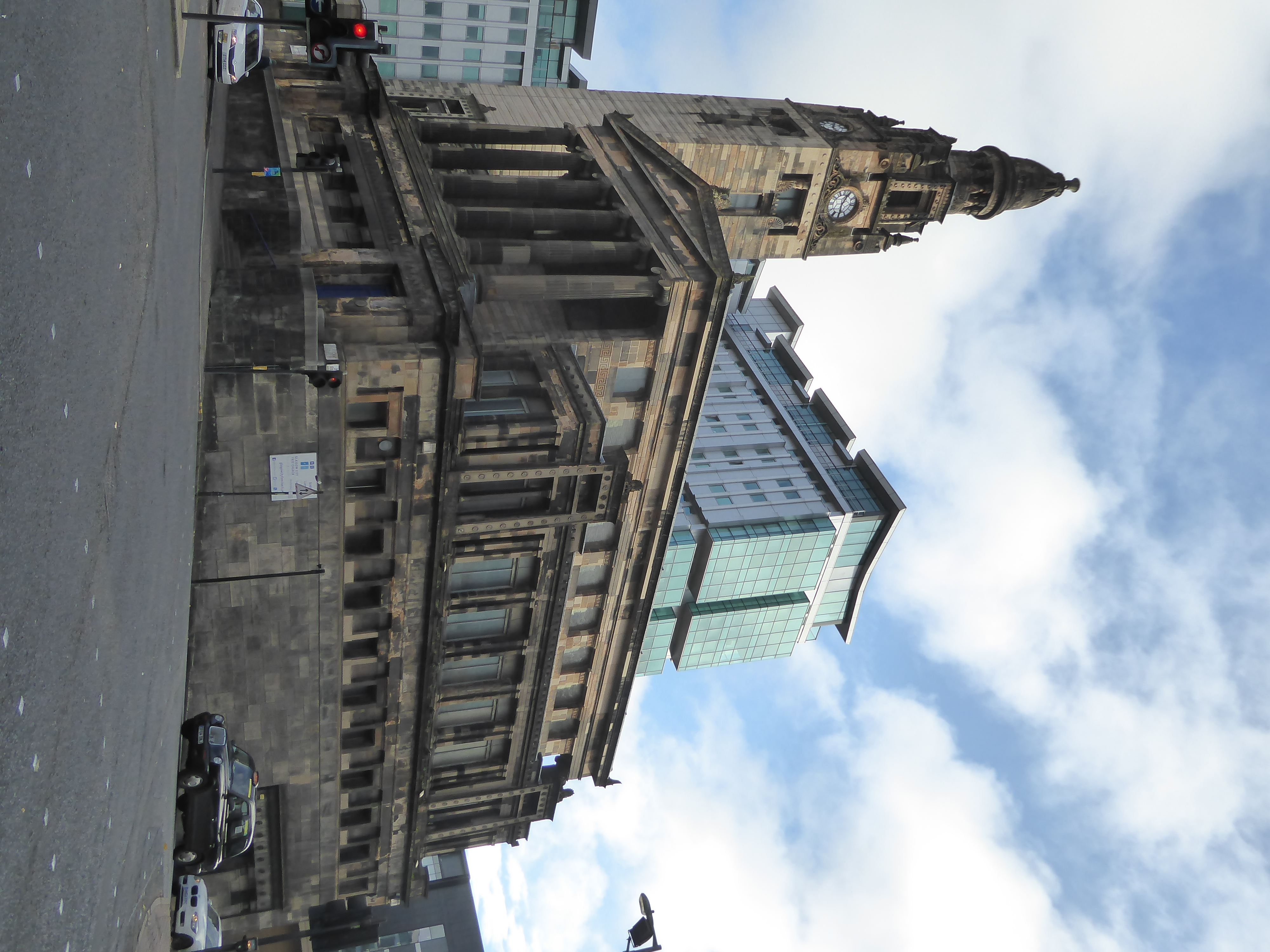 Another church, in this case the St. Vincent Street Free Church, which opened in 1859 for the United Presbyterian Church of Scotland. It's t