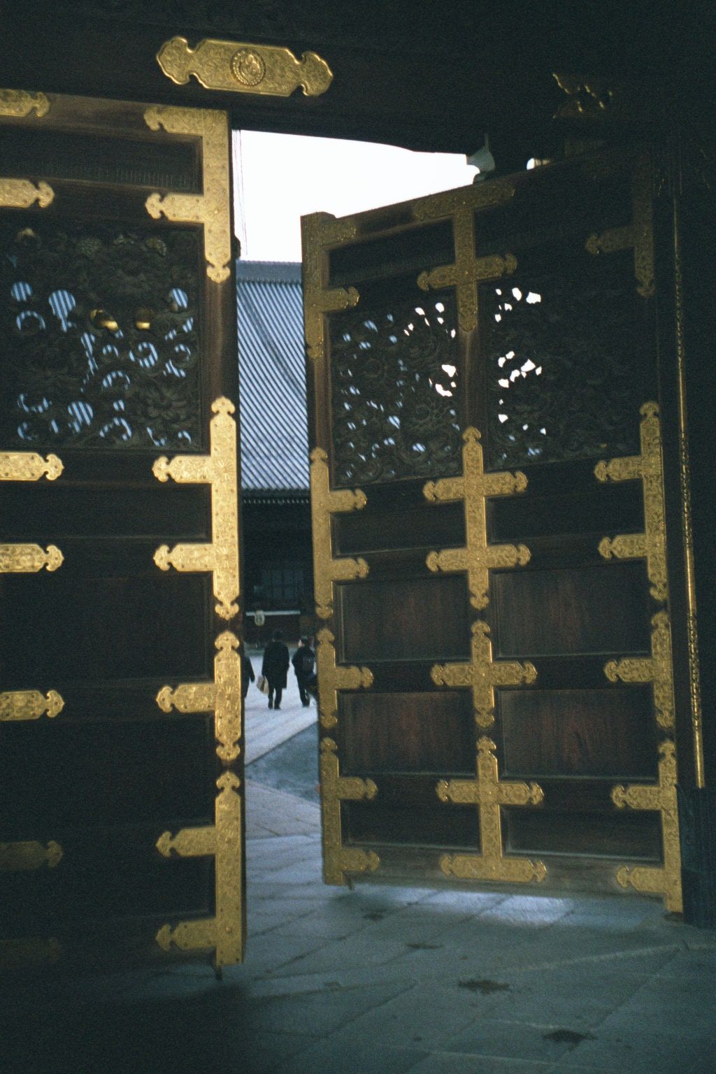 With the inertia, then the momentum of a Zurich vault door.