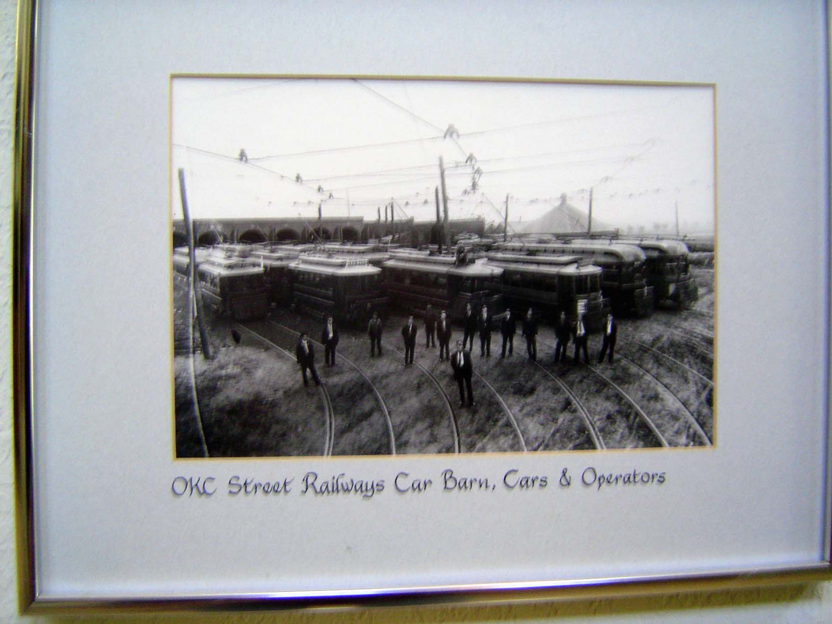 For rail fans: here's the streetcar fleet, parked in front of the old car barn, which survives in the southwest of the city, across the rive