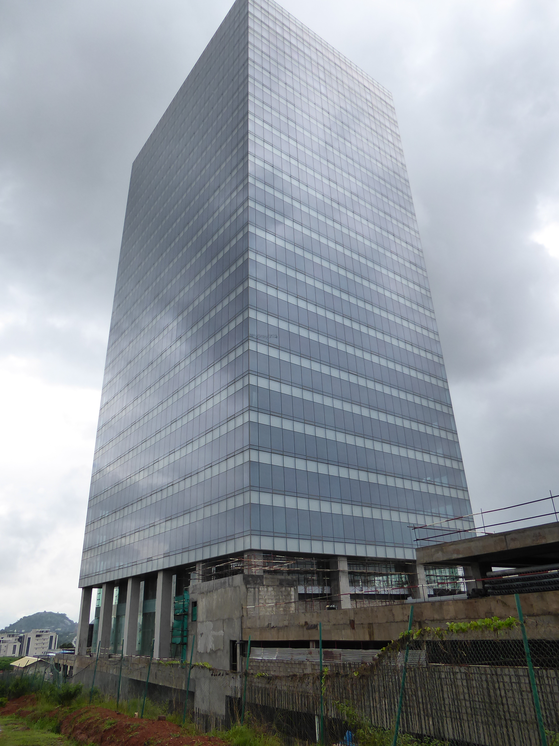 Across the street, the same Churchgate Group, in partnership with the Federal Capital Territory government, is building a World Trade Centre