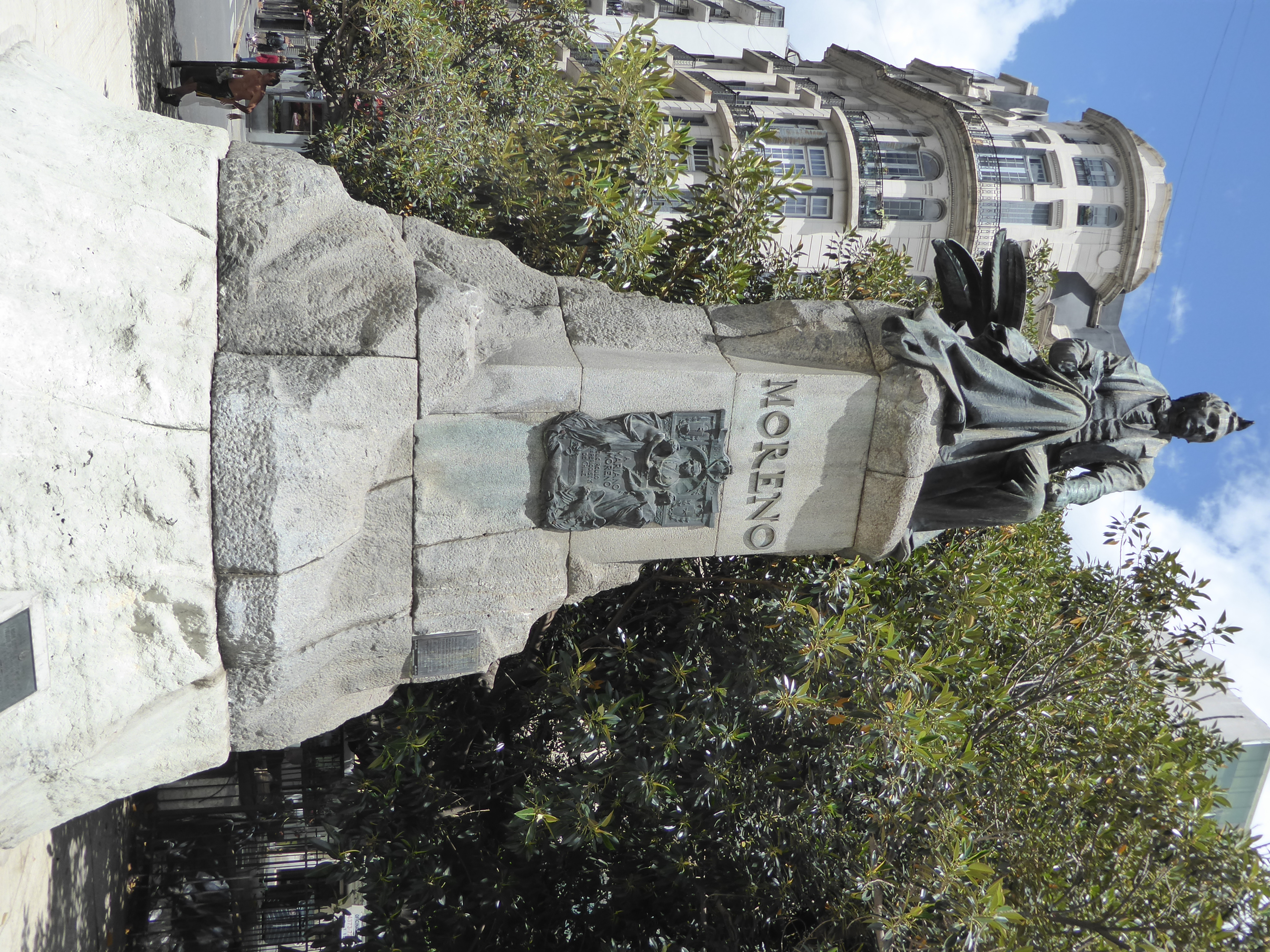 Watching the protest: Mariano Moreno, remembered as the founder of journalism in Argentina but politically active himself at a dangerous tim
