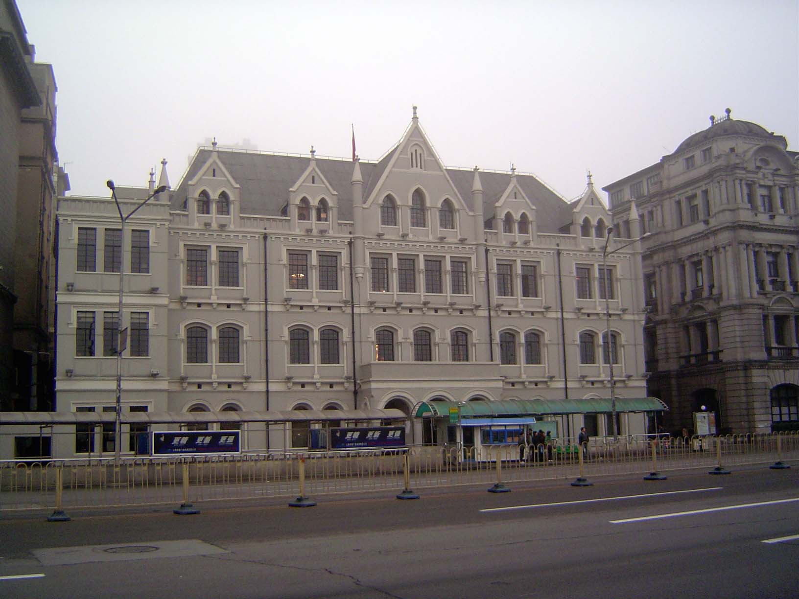 Restoration in progress in 2007.