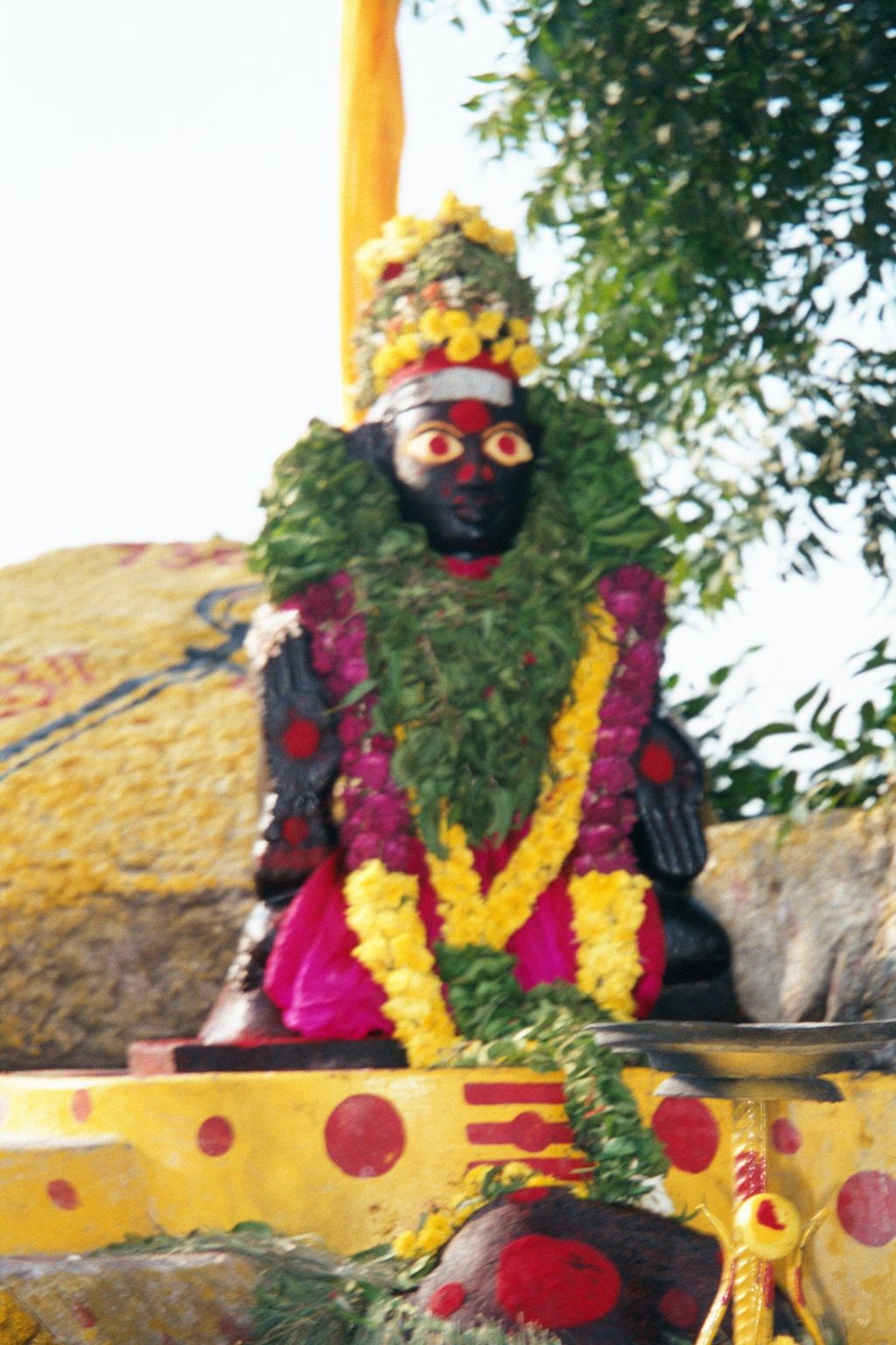 Draupati Amman, the Tamil mother goddess.