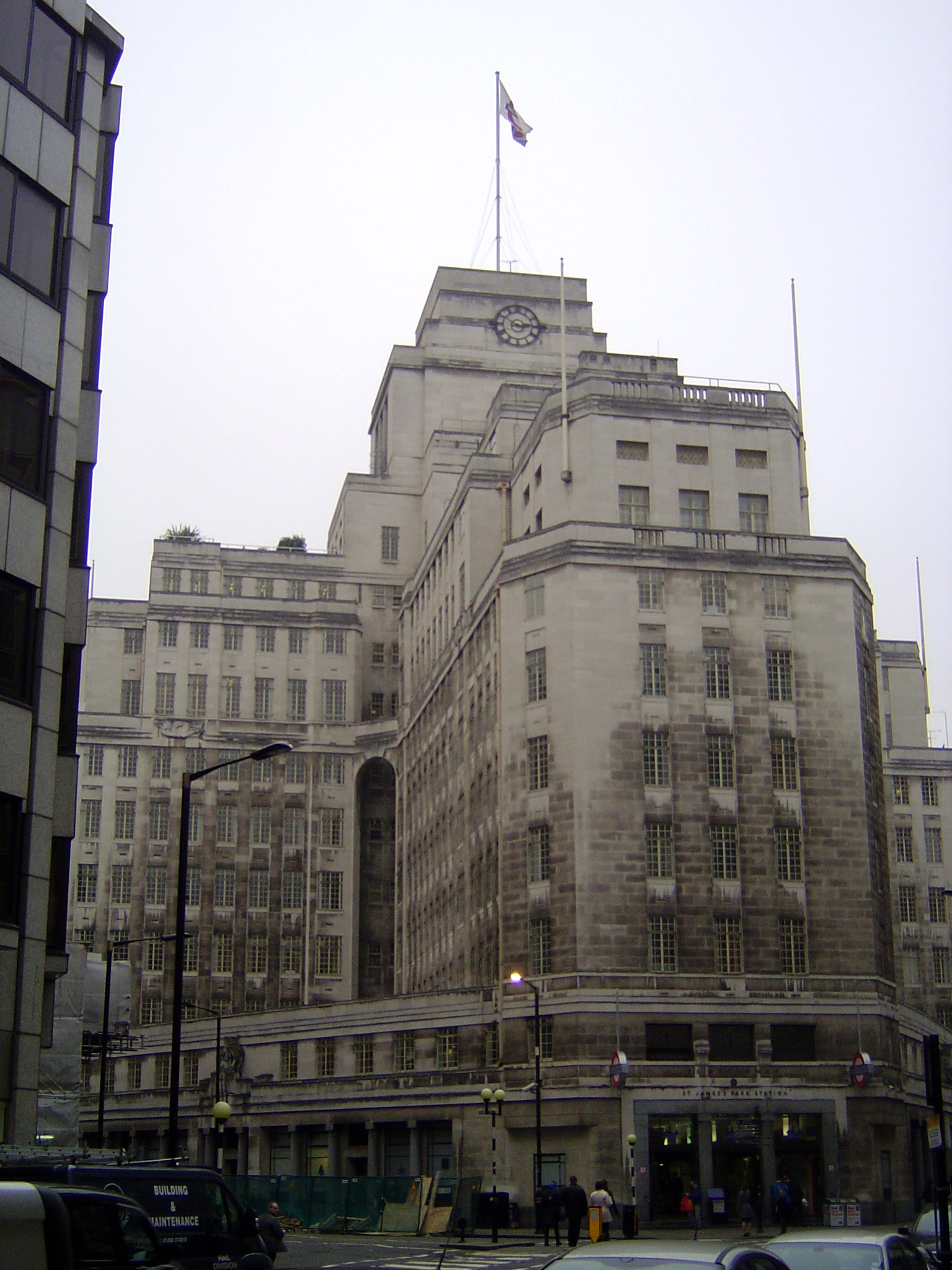 Jostling with the University of London Senate House and the much later Centre Point, here's another contender for the title of London's firs
