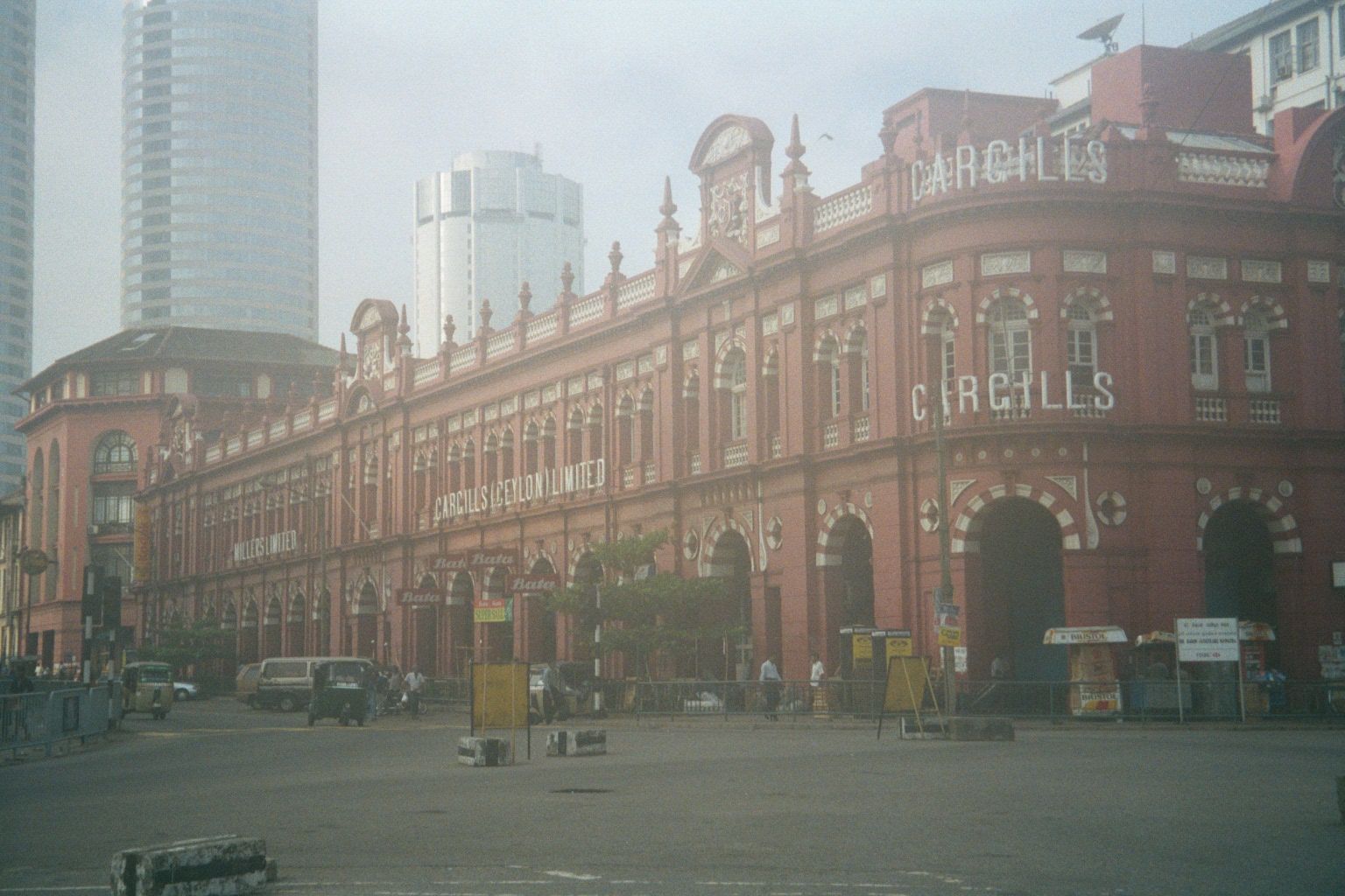 A block up York Street from the GOH: the preeminent colonial emporium, Cargills. In the background are the twin towers of the world trade ce