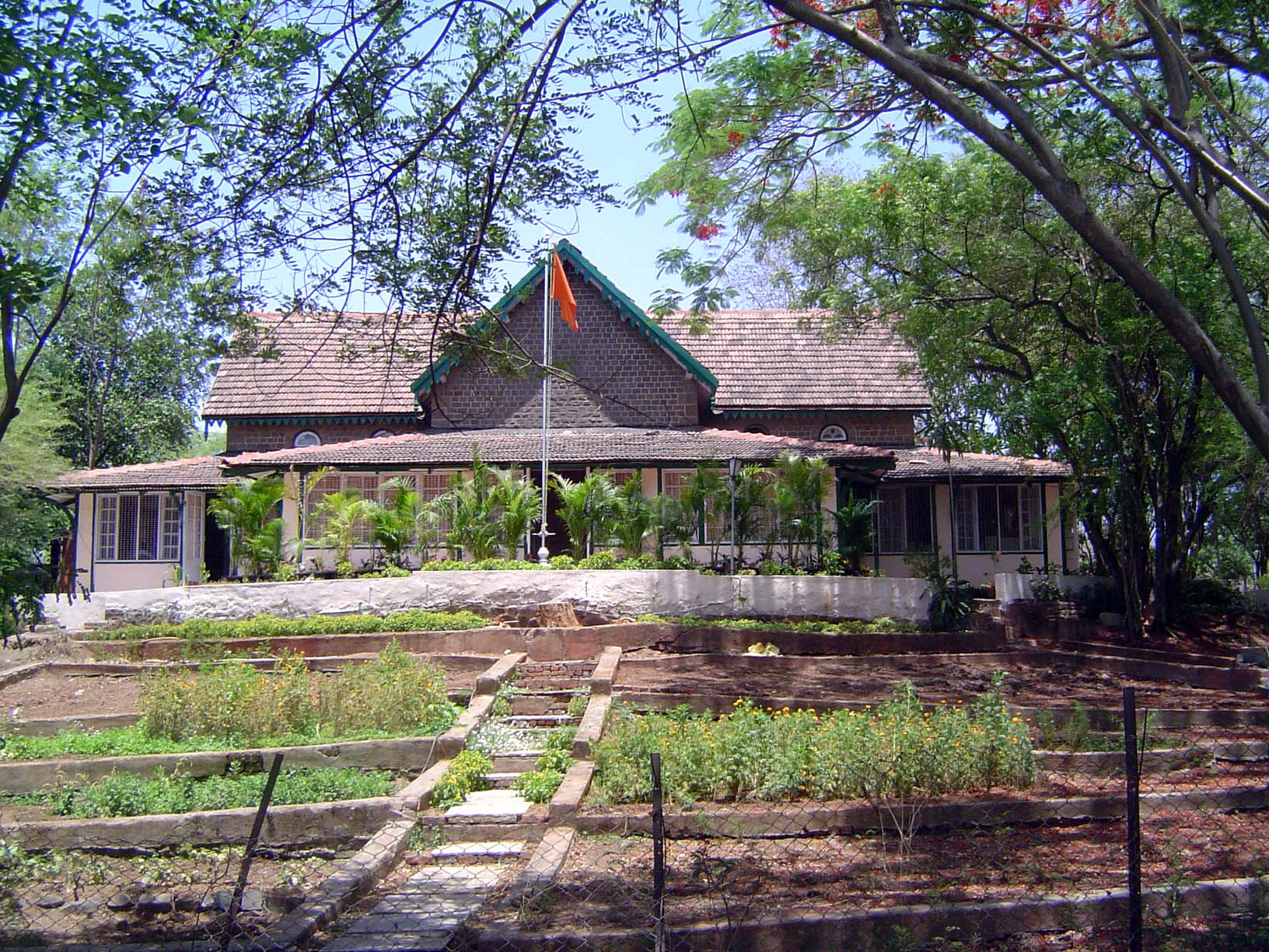 Vice-chancellor's lodge, a classic British-era home.