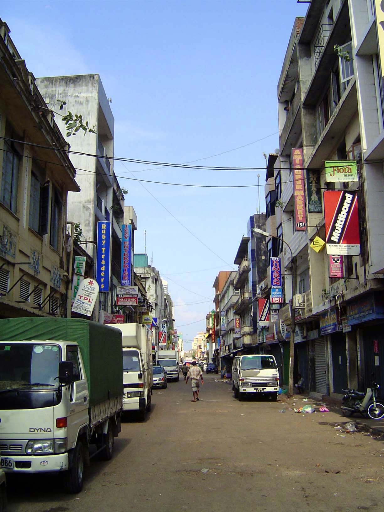 The parallel Prince Street, along which the Dutch Museum shown in the previous folder stands in stark contrast to its neighbors.