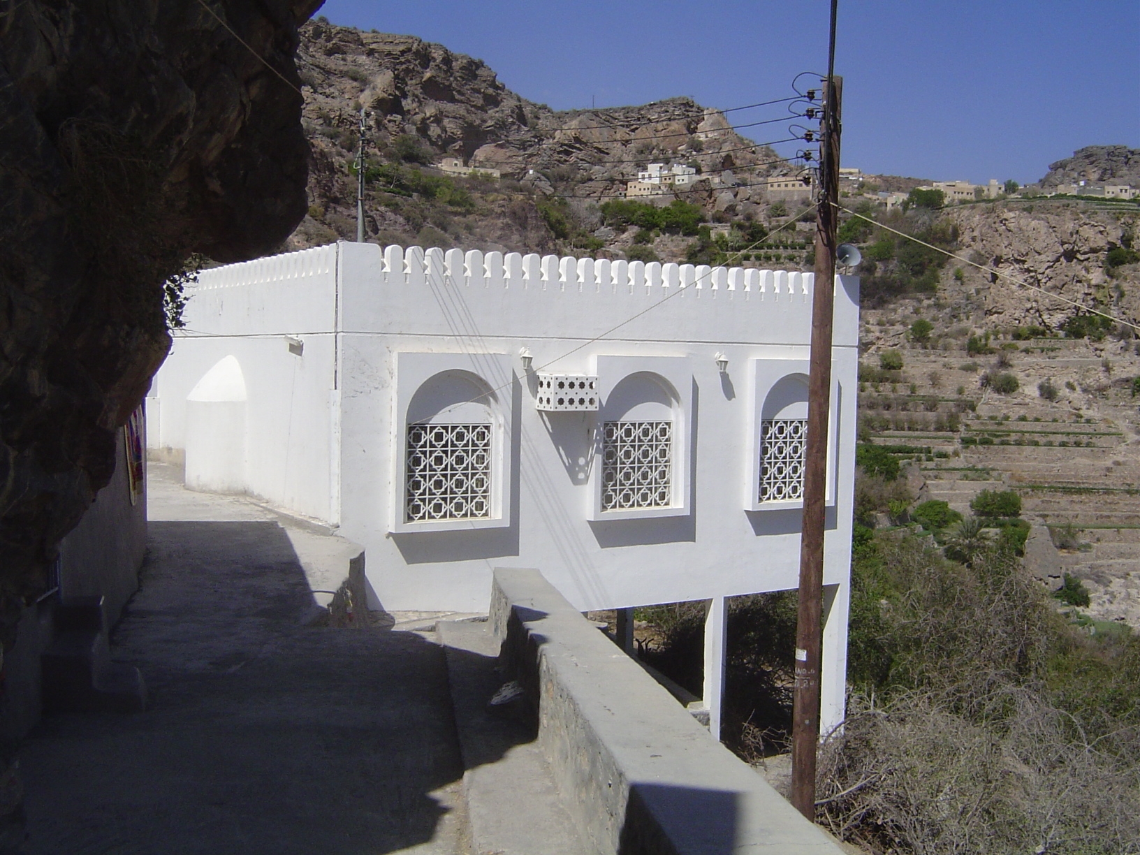 The mosque from the other side.