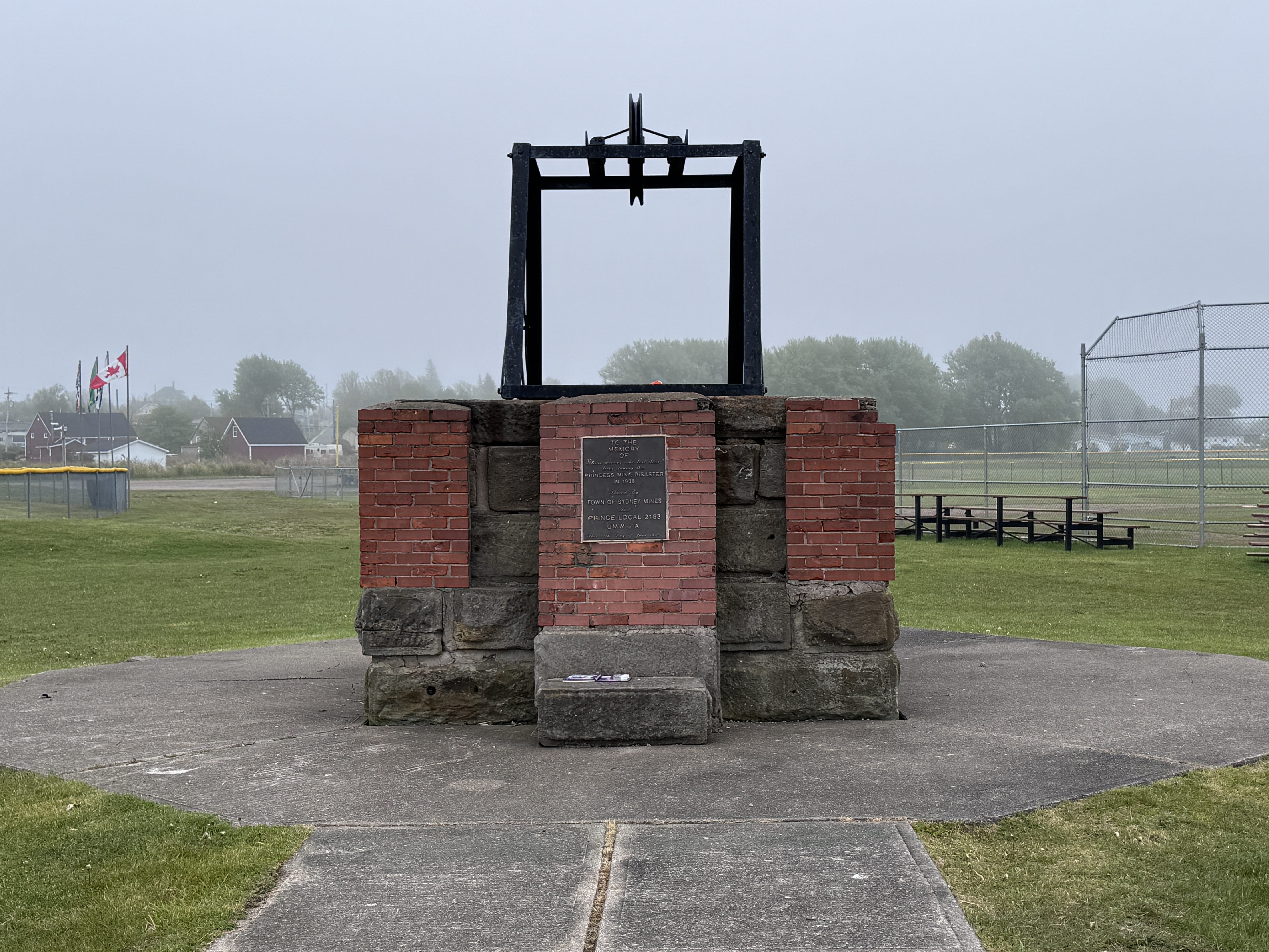 The Sydney coalfield has many monuments to the men who died in the mines.
