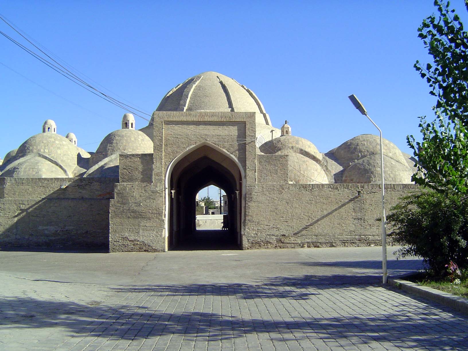 Originally, the most important markets were the covered bazaars at street intersections. This one is the Jeweller's Bazaar, or Tak-i-Zargara