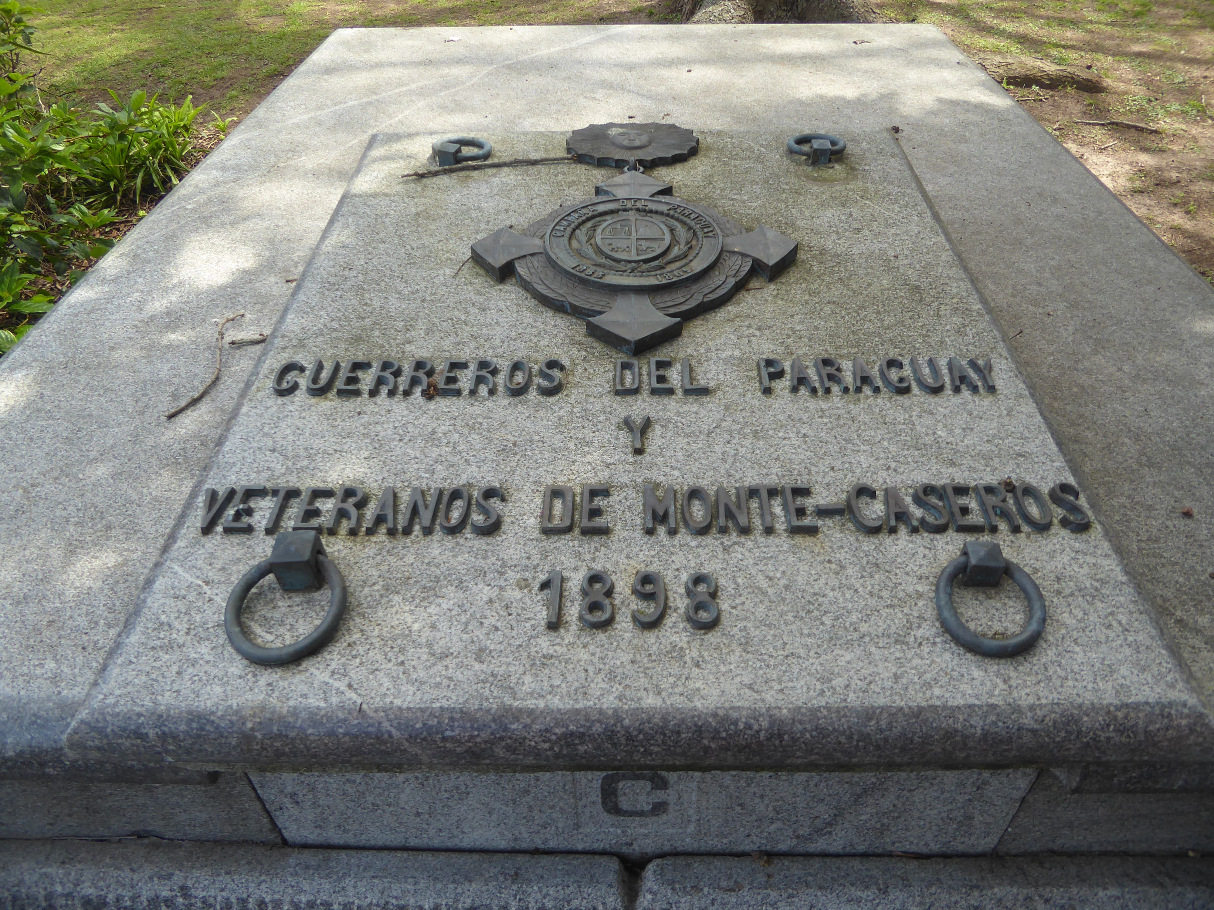 A memorial to a war hardly known outside the region but one that in 1852 left Brazil the dominant regional power. A few years later a third