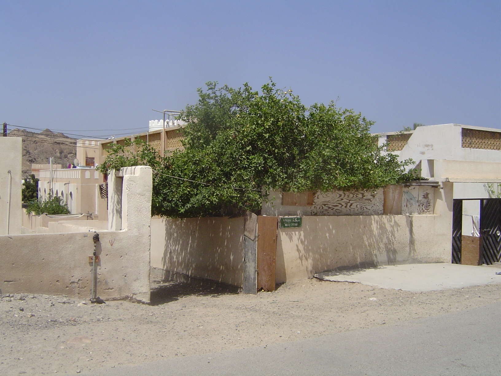 More modest housing.