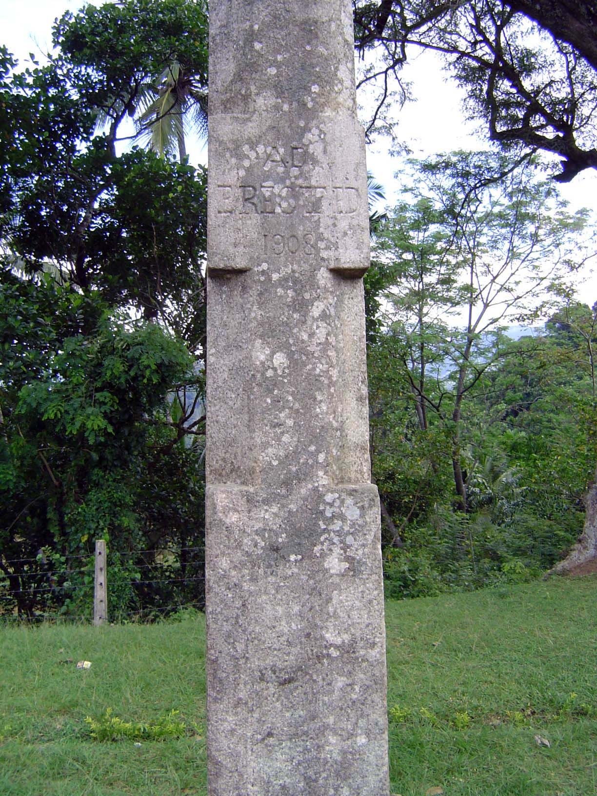 J. Penry Lewis, who erected the monument, quotes a source as follows: "On the following morning the gratifying intelligence was received at
