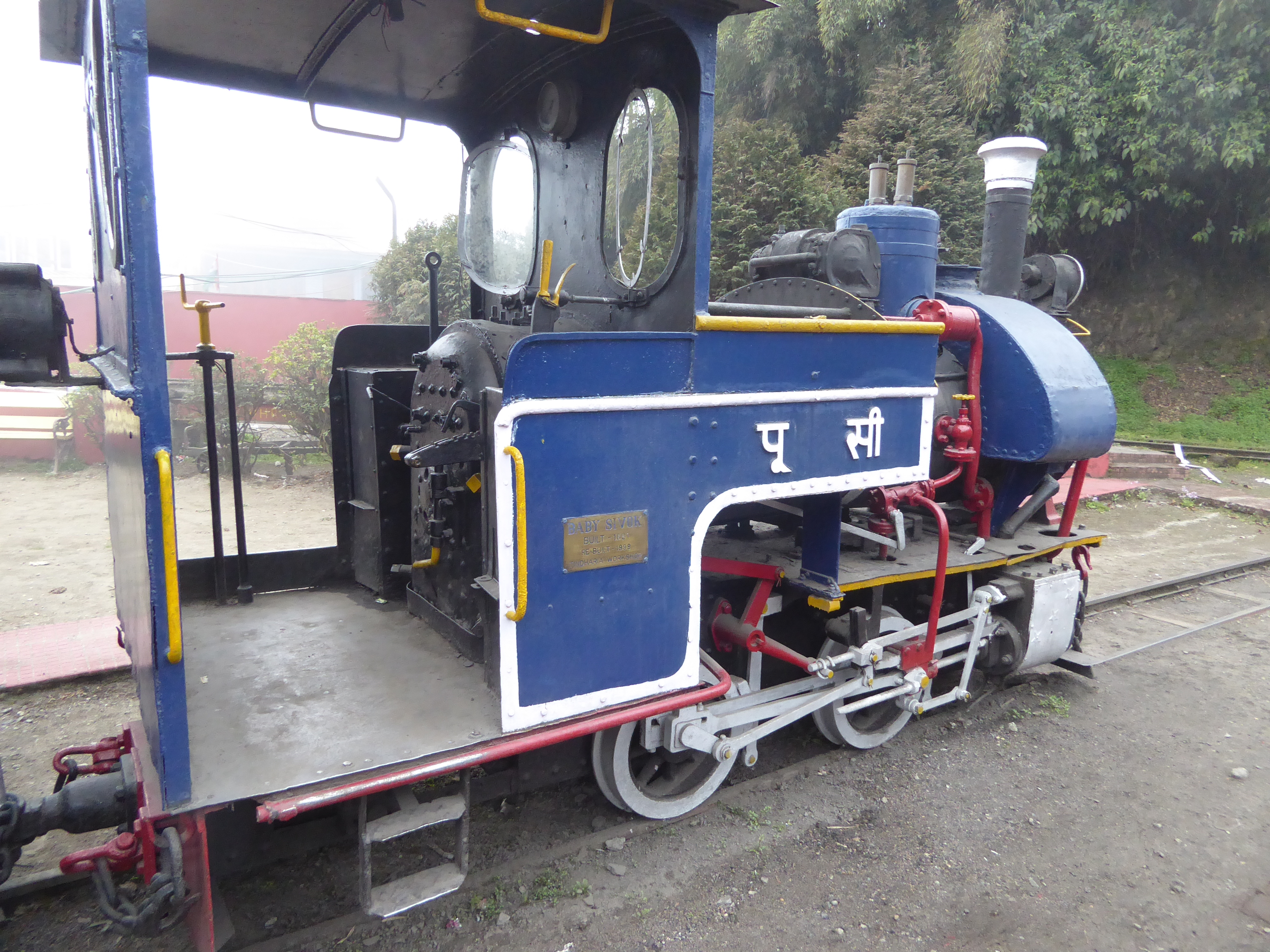 Most of the trains are pulled by diesel, but a few steamers are still in use.