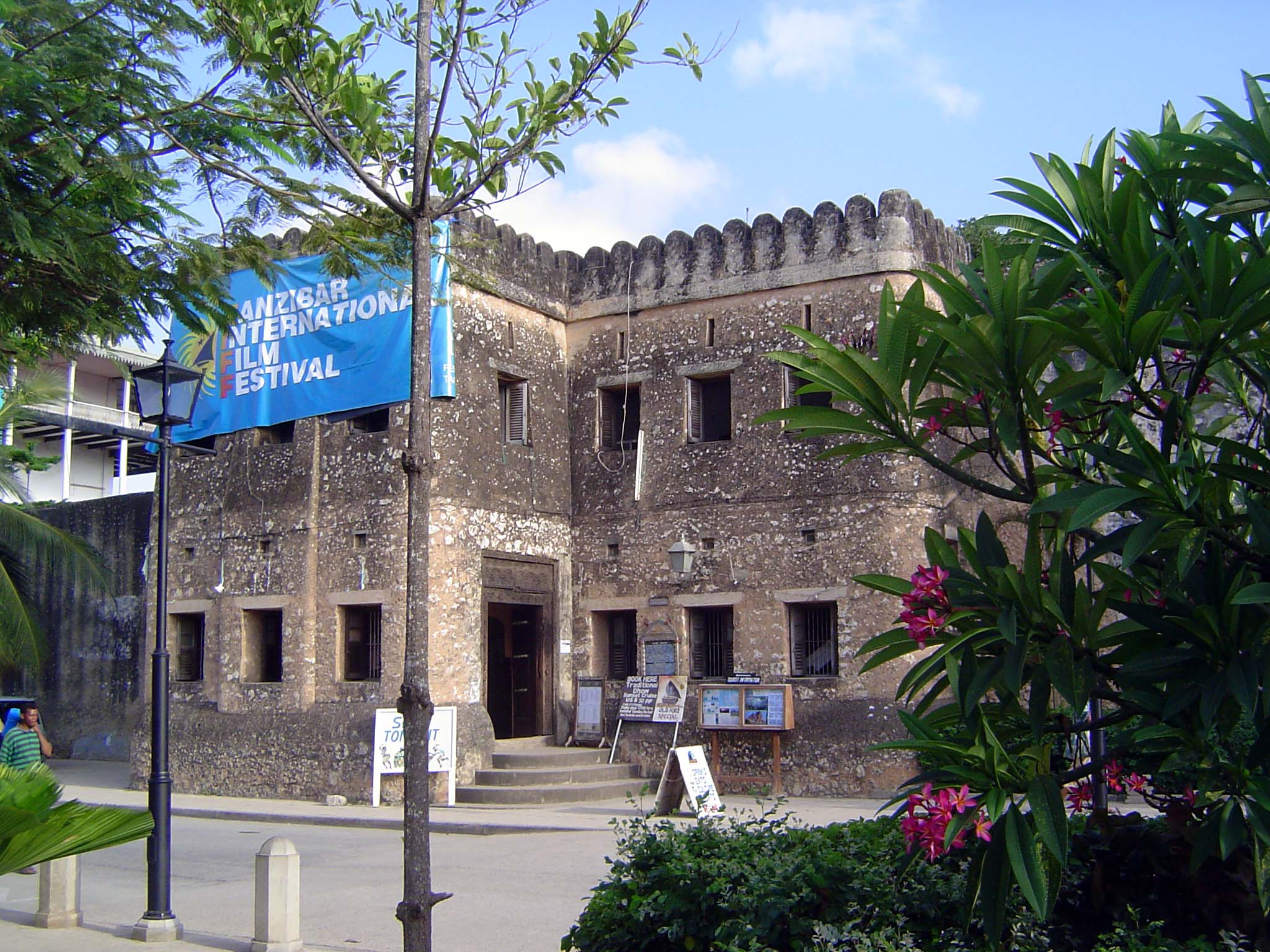 Another tourist boost: a film festival in the town's fort.