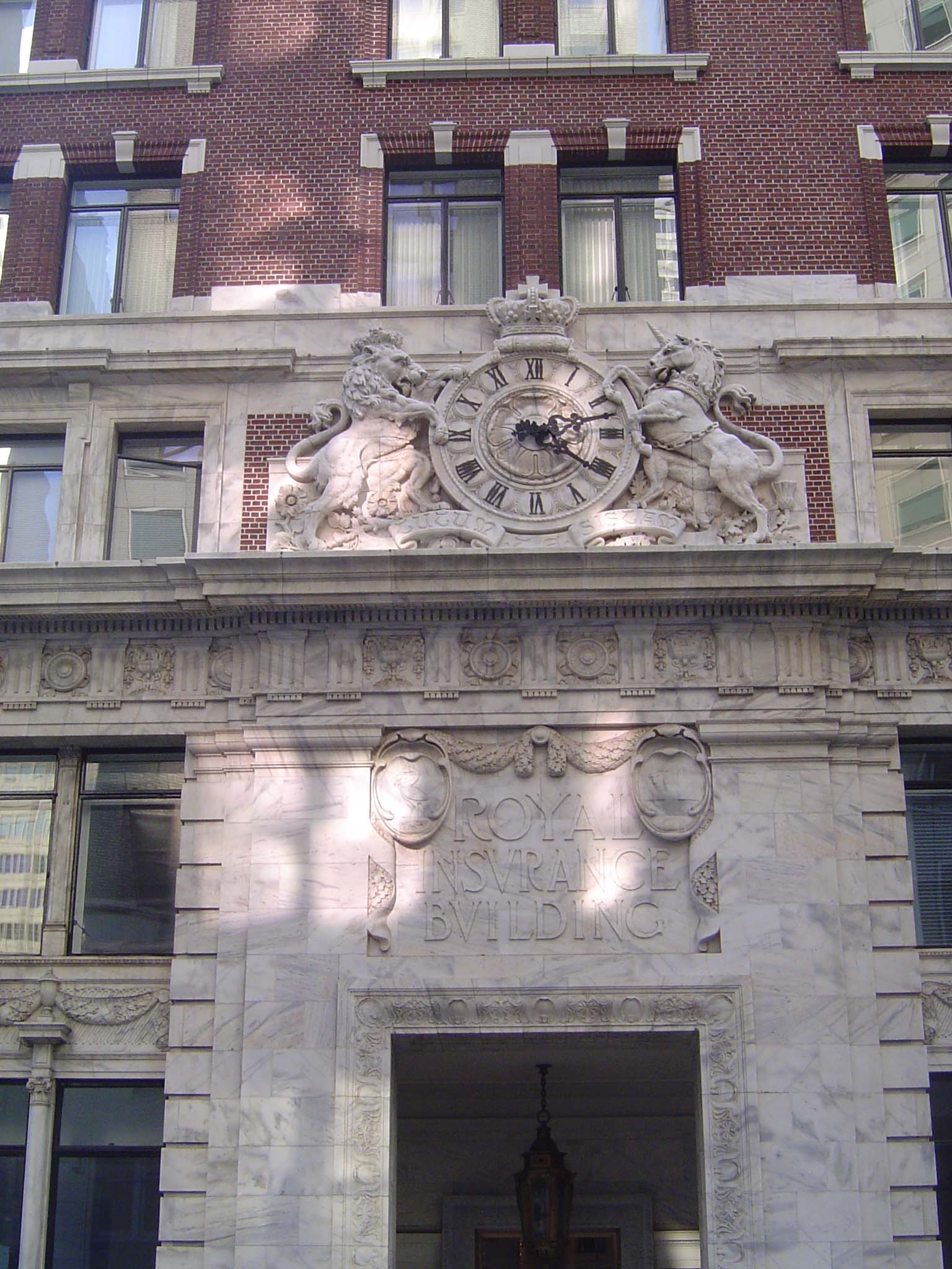 Royal Insurance was locally famous because, unlike other insurance companies, it paid claims for losses incurred during the 1906 quake. The