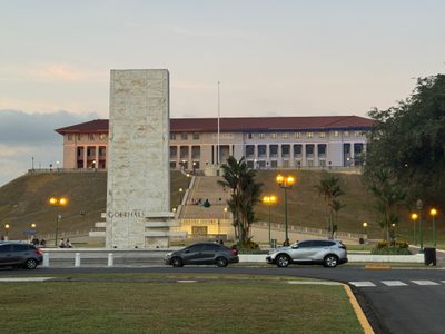 The building's architect was Austin W. Lord, director of the school of architecture at Columbia University.  He wanted something grander tha