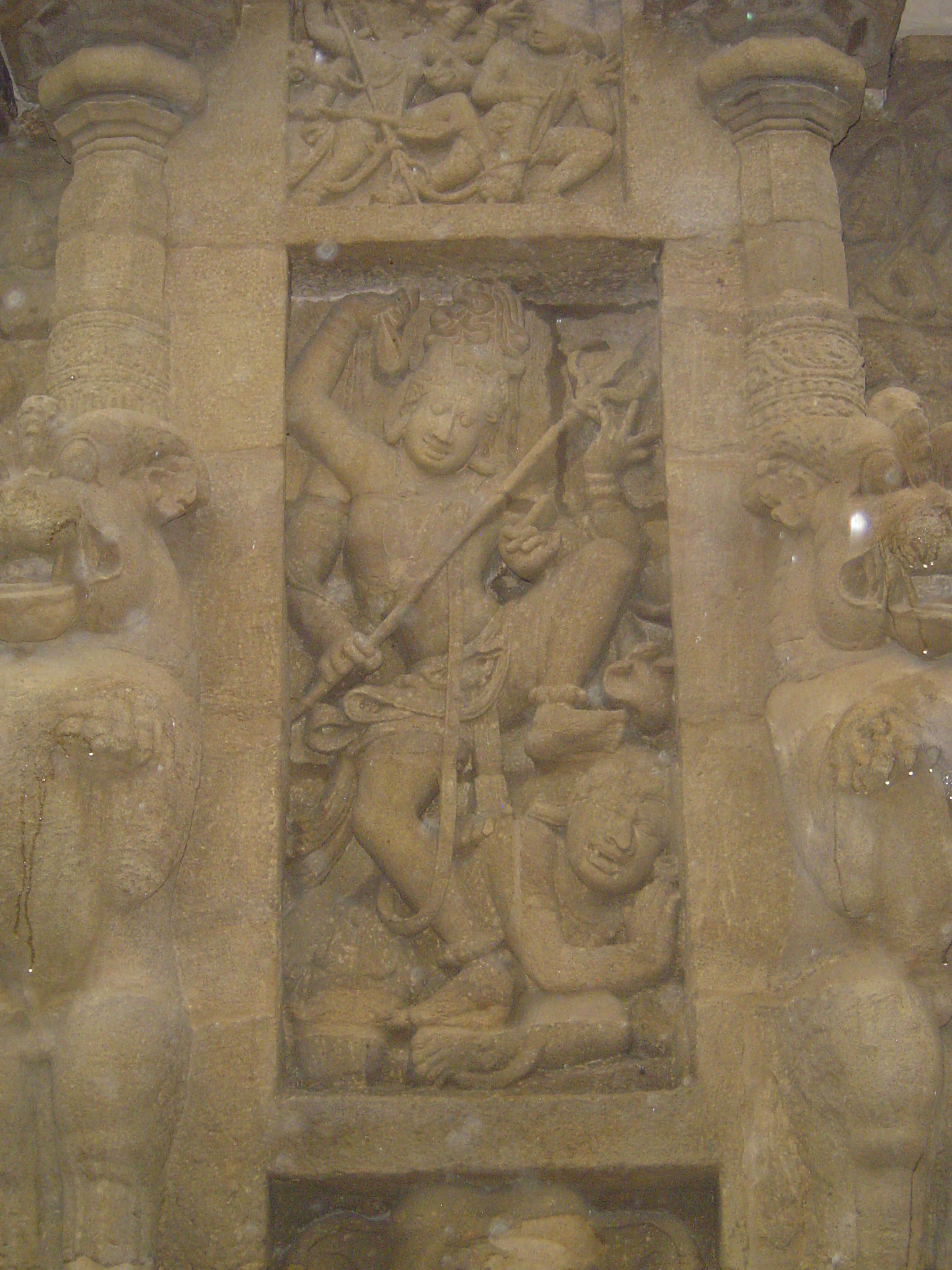 Ravana getting his just deserts?