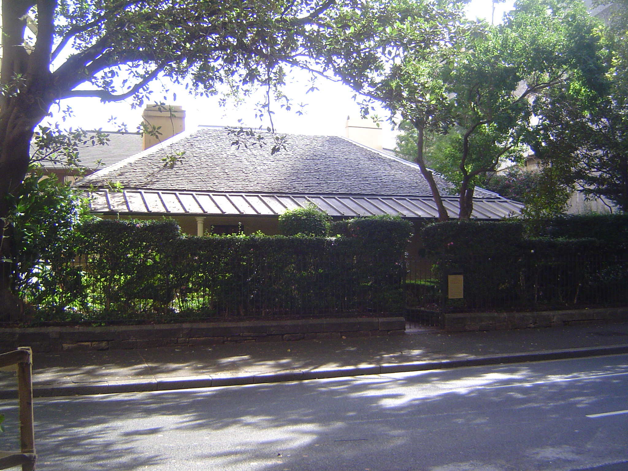 This is the so-called Judge's House, built 1821-2 by William Harper, a surveyor, and occupied by Judge Dowling, second chief justice of New