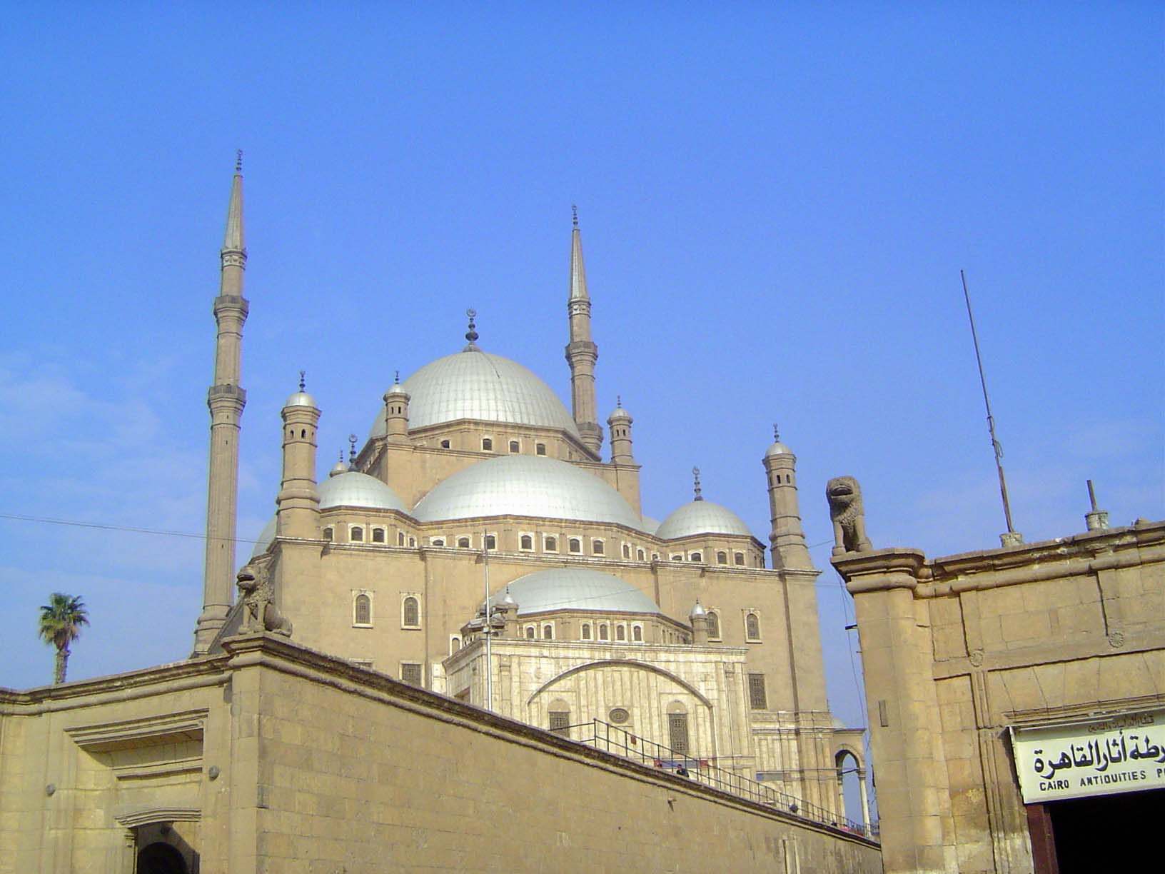 No. 503 Need some fresh air? Here's the Mosque of Muhammad 'Ali, built in 1848 on a site squared up with masonry taken from the palace of al