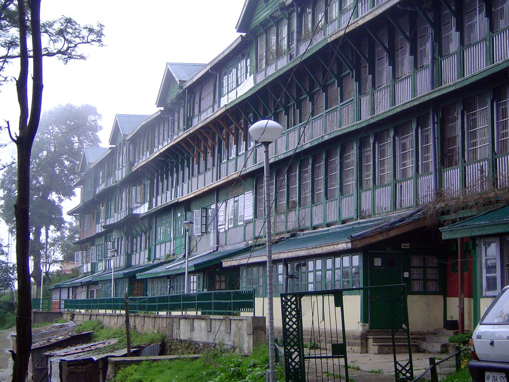 View from below.