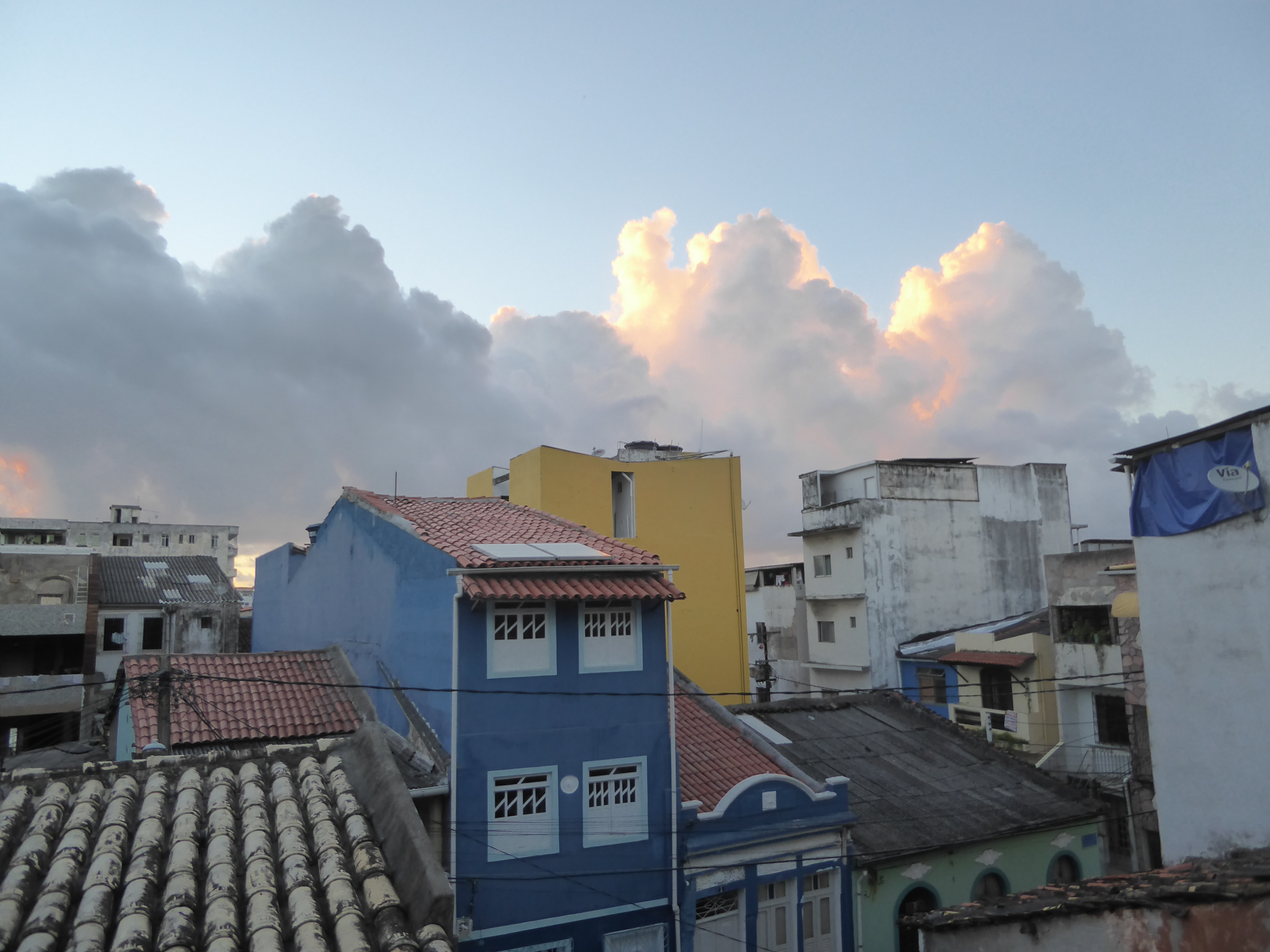 Well, here we are, tucked in on the fringe of the historic center. A lot of new houses have been tucked in with us, and their builders haven