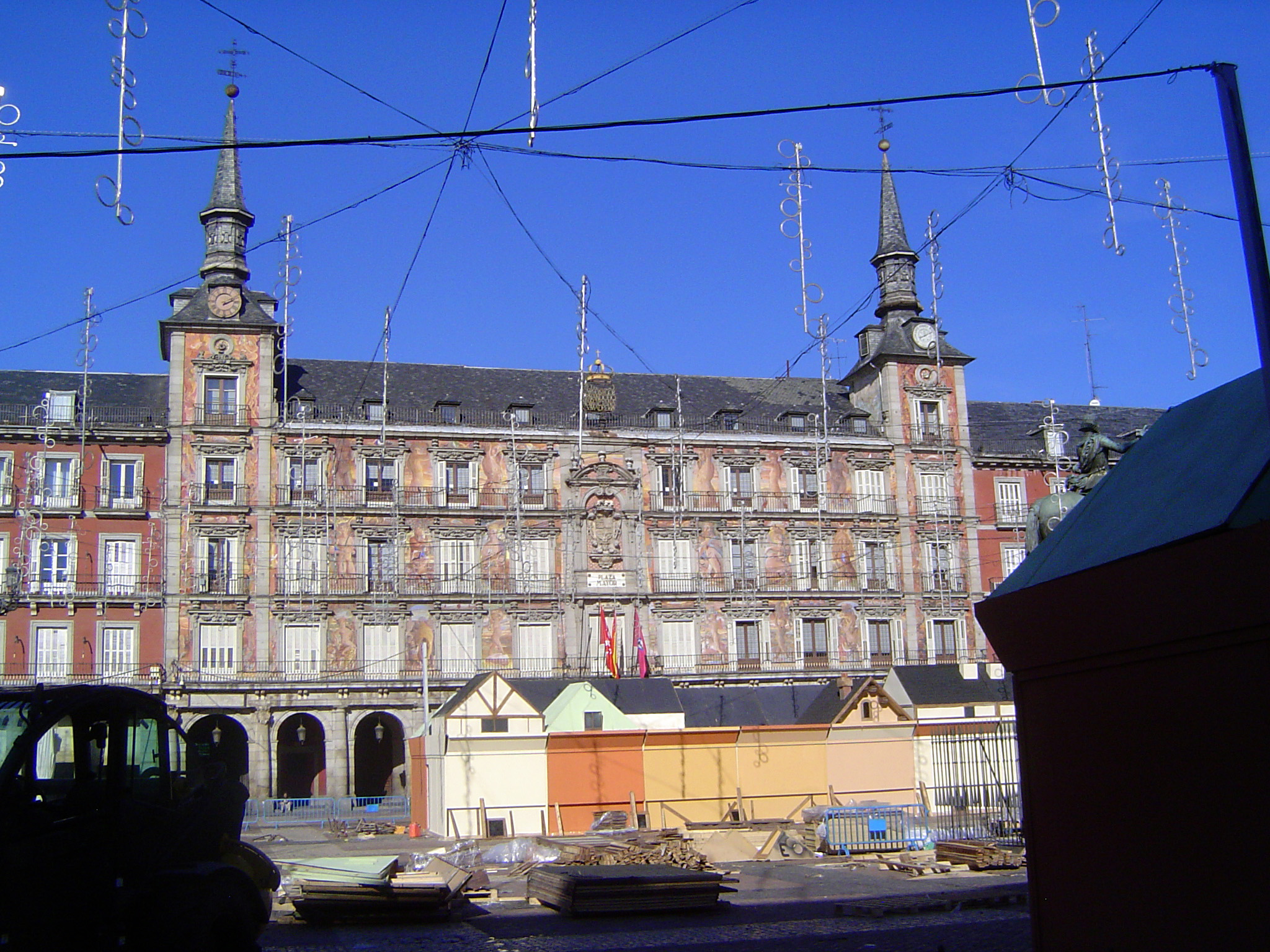 At last, the Plaza Mayor, just off the Calle Mayor and a two-minute walk from Sol. This square is the subject of an exhaustive history, The