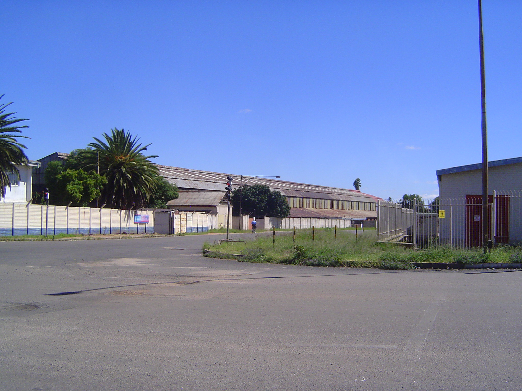 Bulawayo once had a busy industrial zone, curiously called Belmont. Nearly all the factories, which specialized in textiles, were closed by