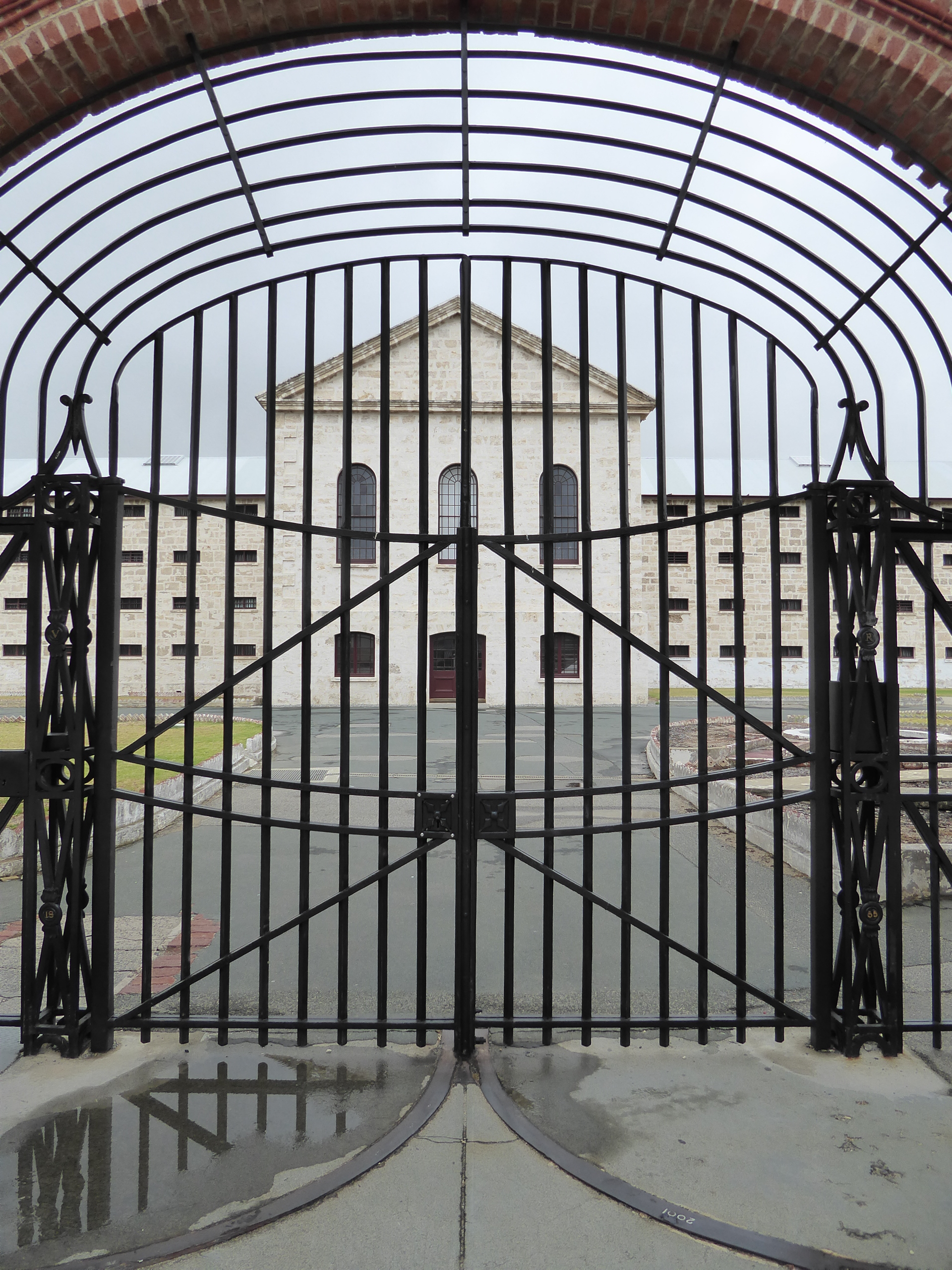 The prison operated from 1855 until an astonishing 1990. How appreciative do you think arriving inmates were of the fine ironwork?