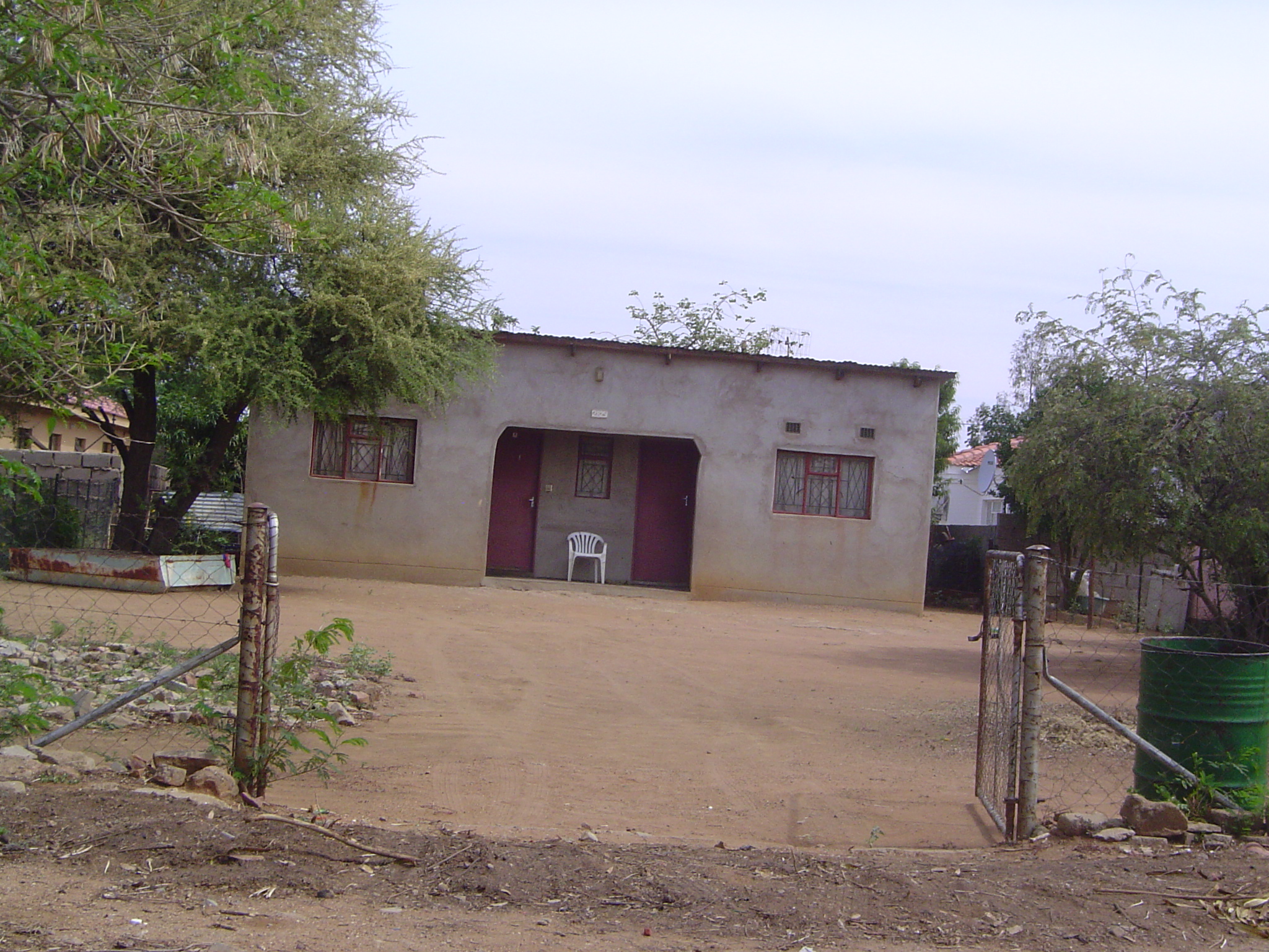 Down-market duplex.