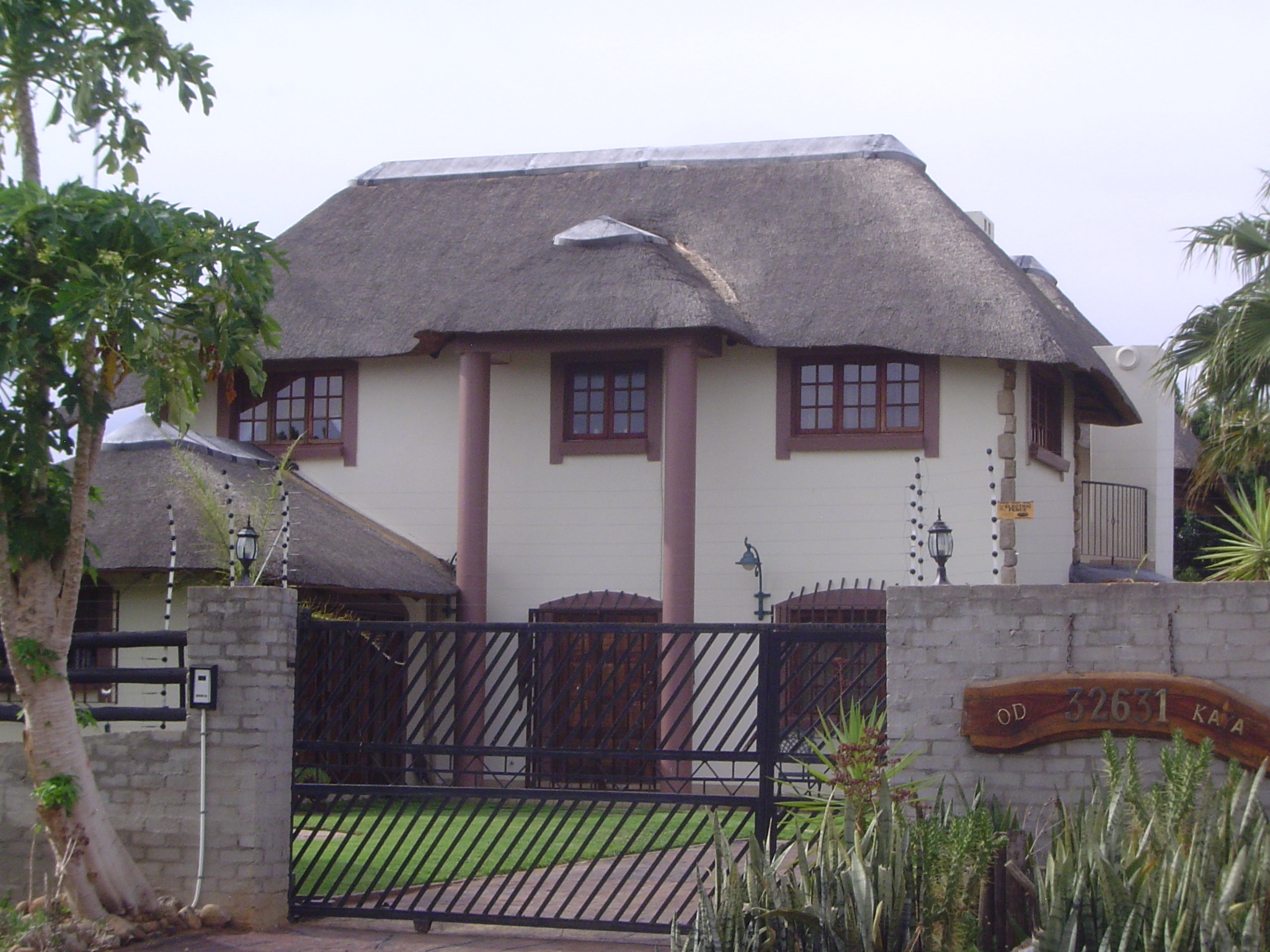A homeowner who hasn't forgotten his roots or a foreigner who's caught the Africa bug?
