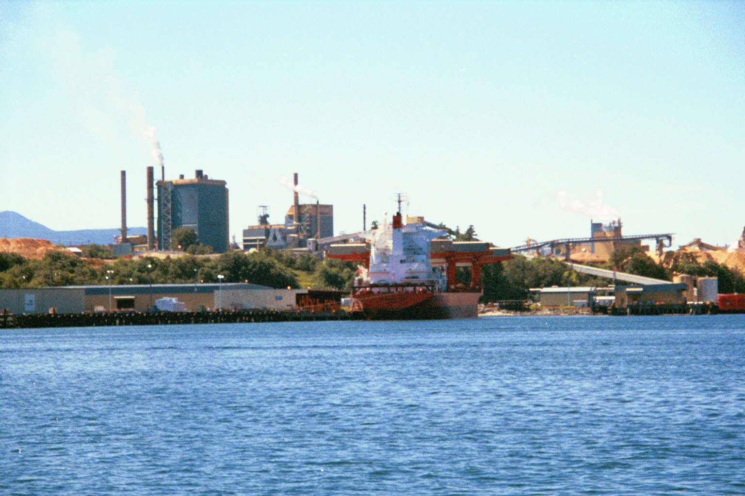 Sawmills, along with pulp and paper mills, have traditionally been an anchor of the island's economy. Unions have been militant.